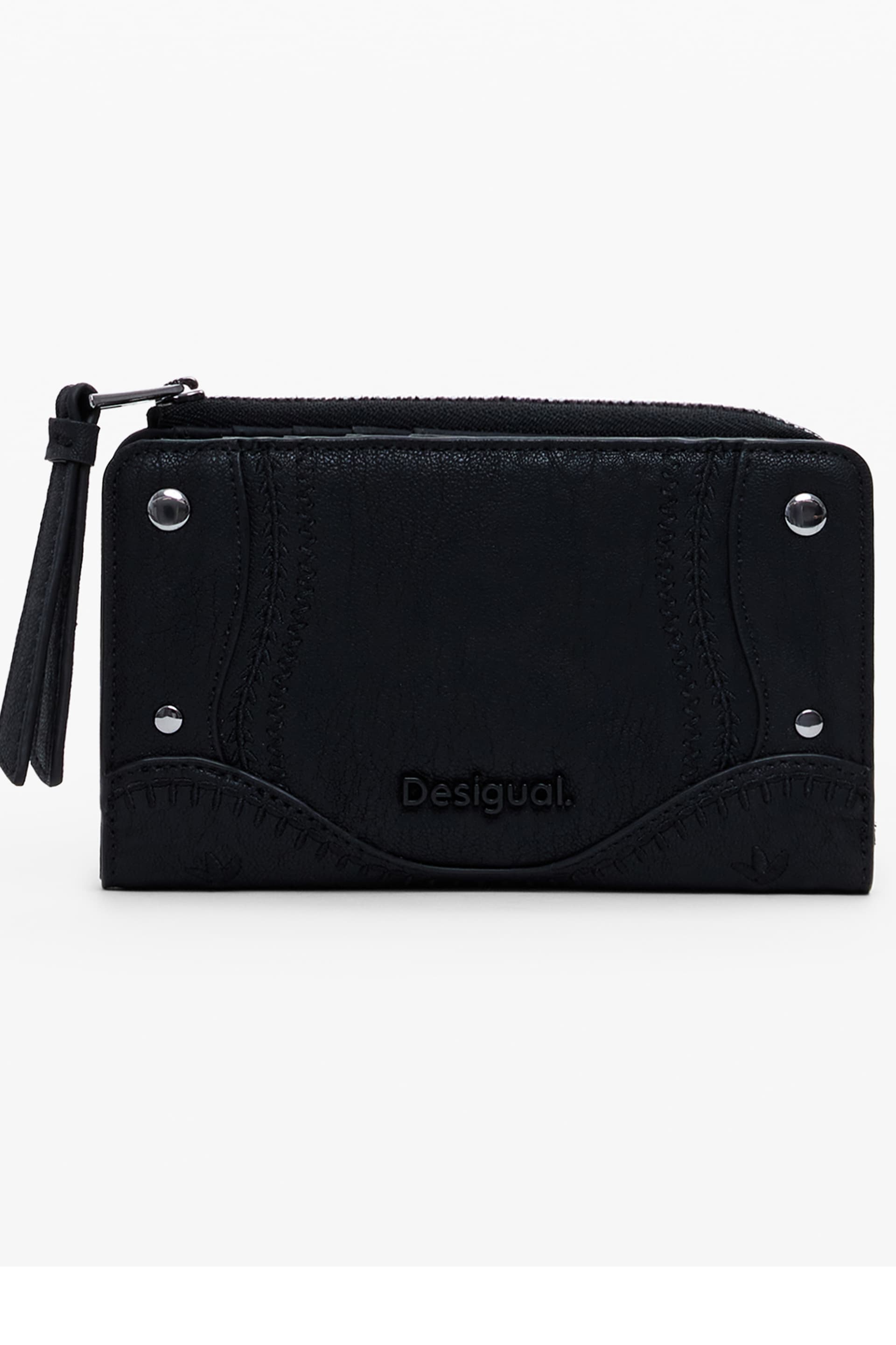 DESIGUAL Damen Geldbörse in Schwarz