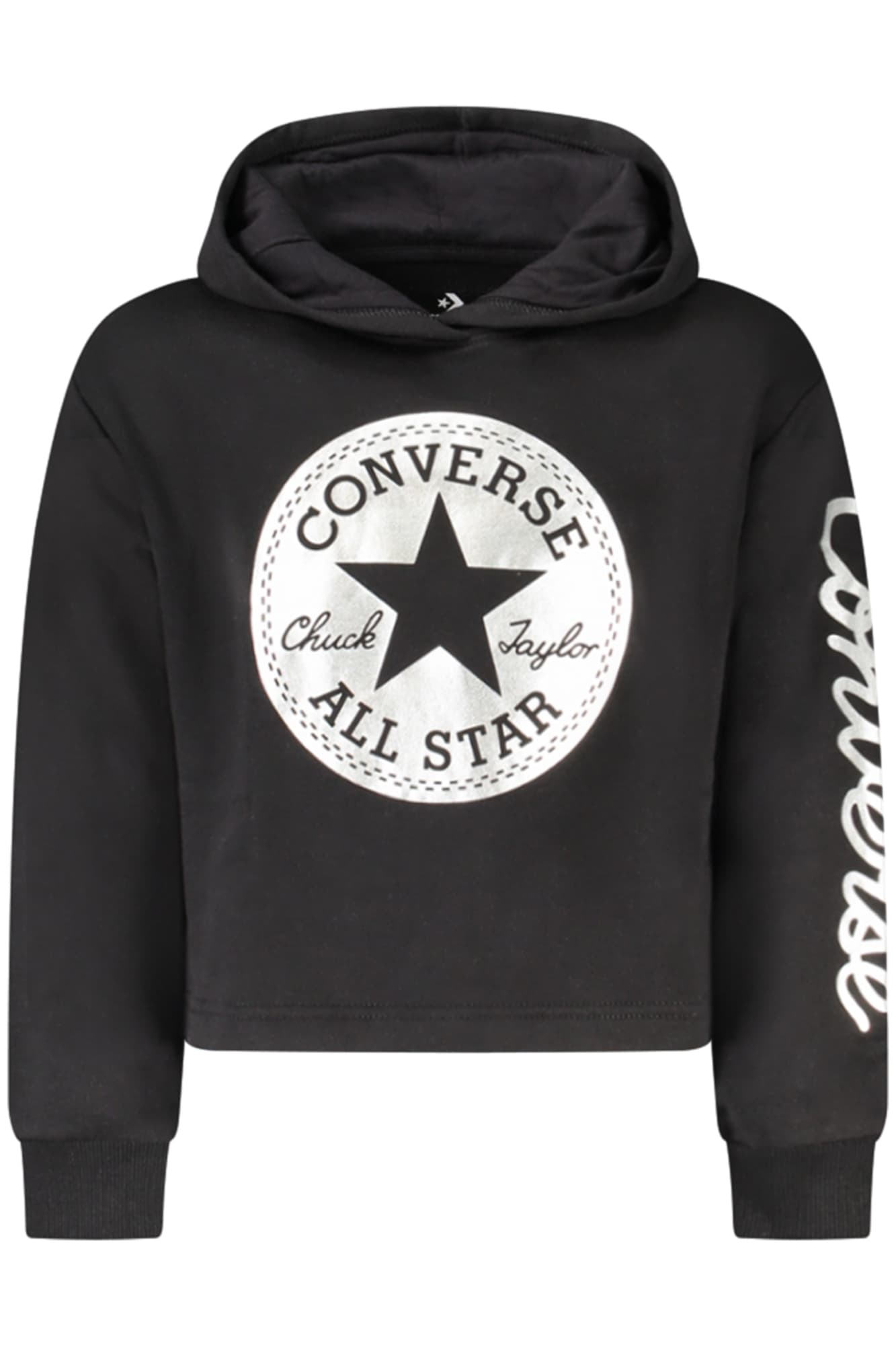 CONVERSE Herren Sweatshirt in Schwarz