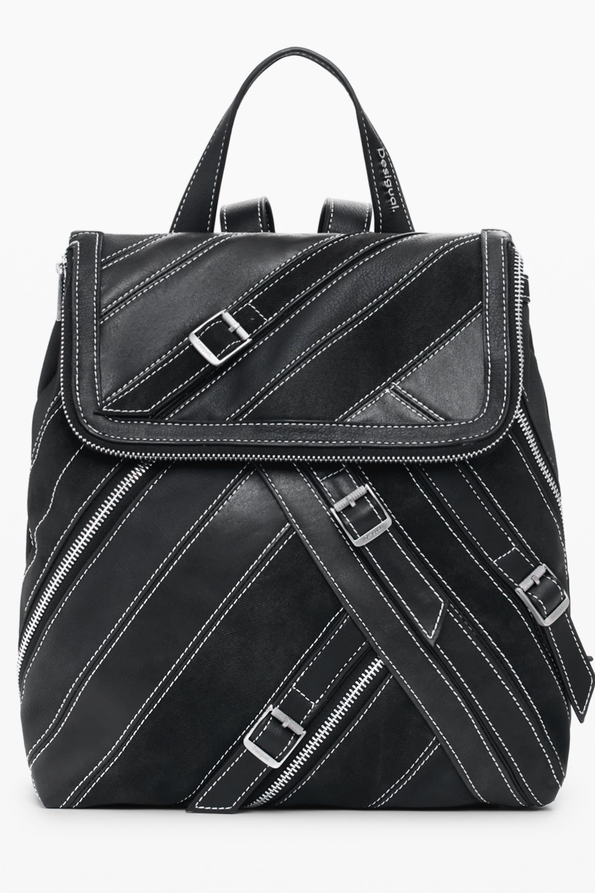 DESIGUAL Damen Rucksack in Schwarz