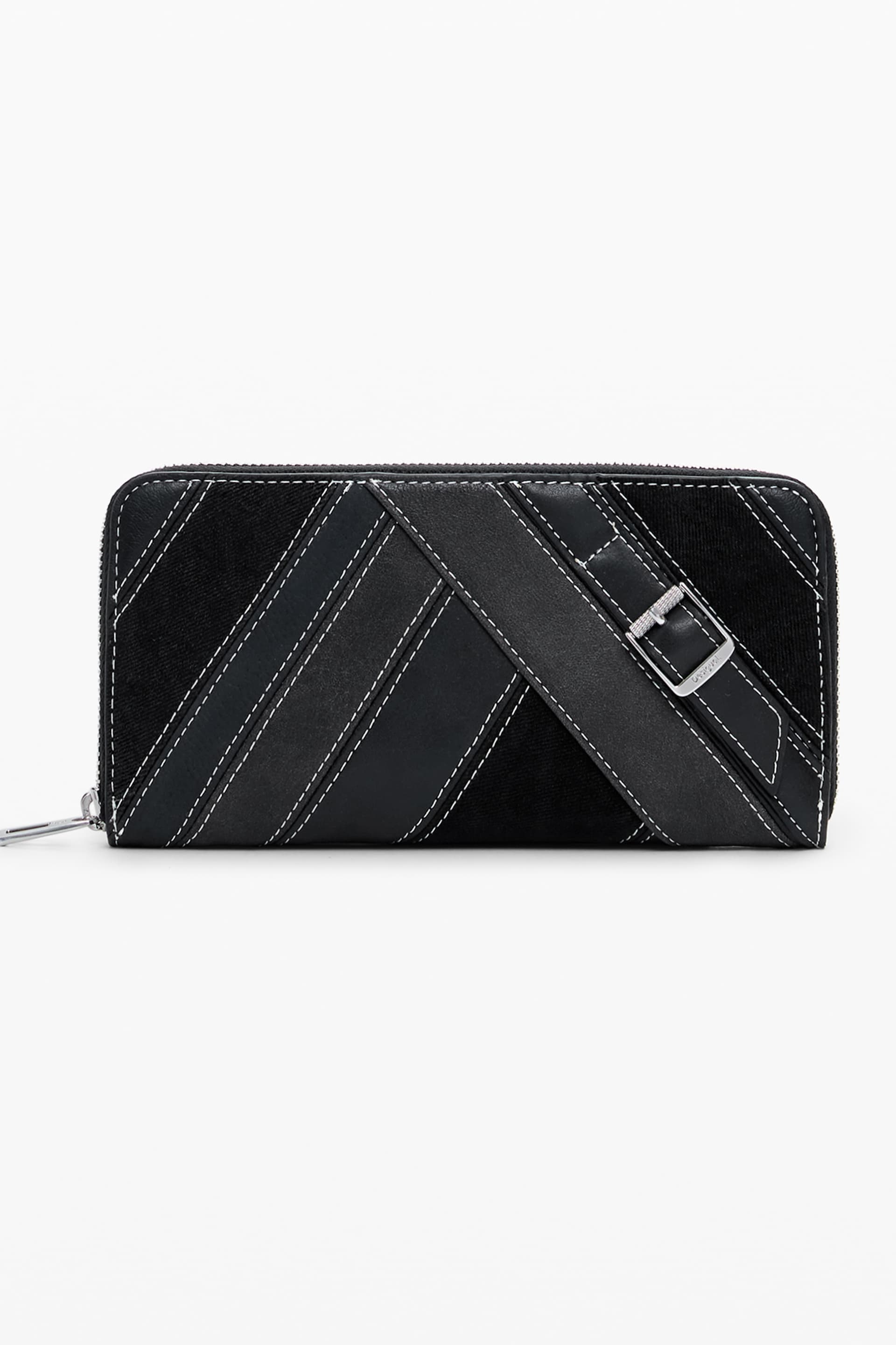 DESIGUAL Damen Geldbörse in Schwarz