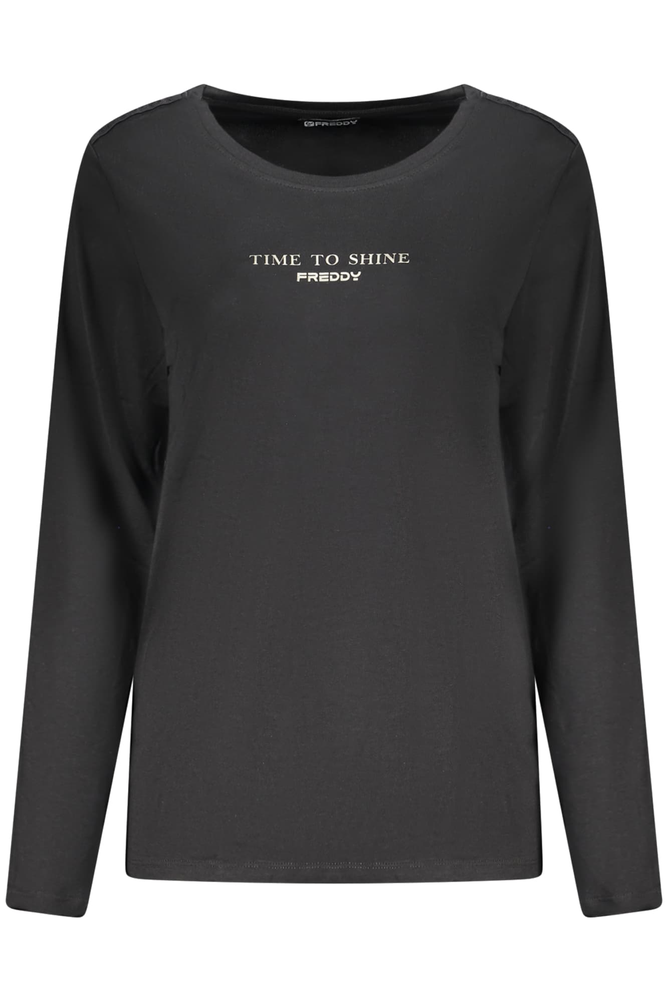 FREDDY Damen T-Shirt in Schwarz