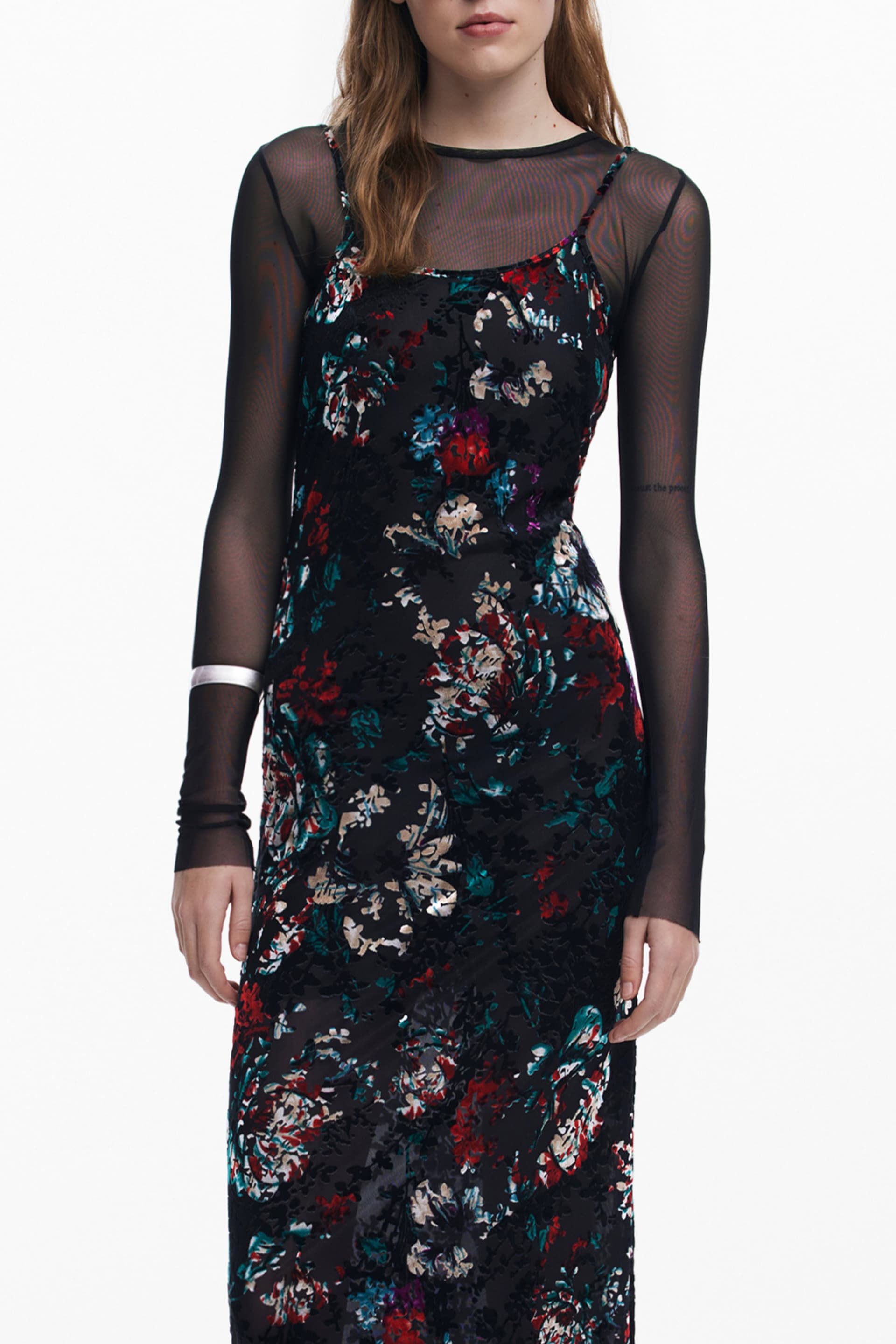 DESIGUAL Damen Kleid in Schwarz