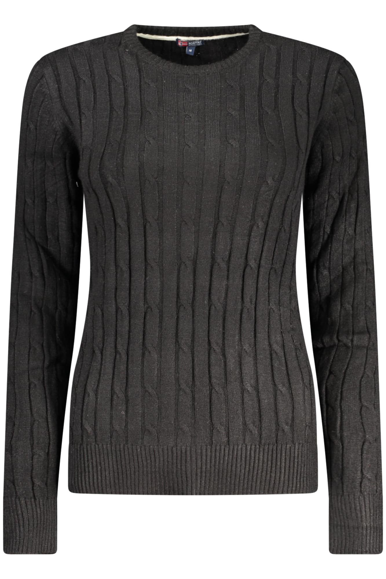 NORWAY 1963 Damen Pullover in Schwarz