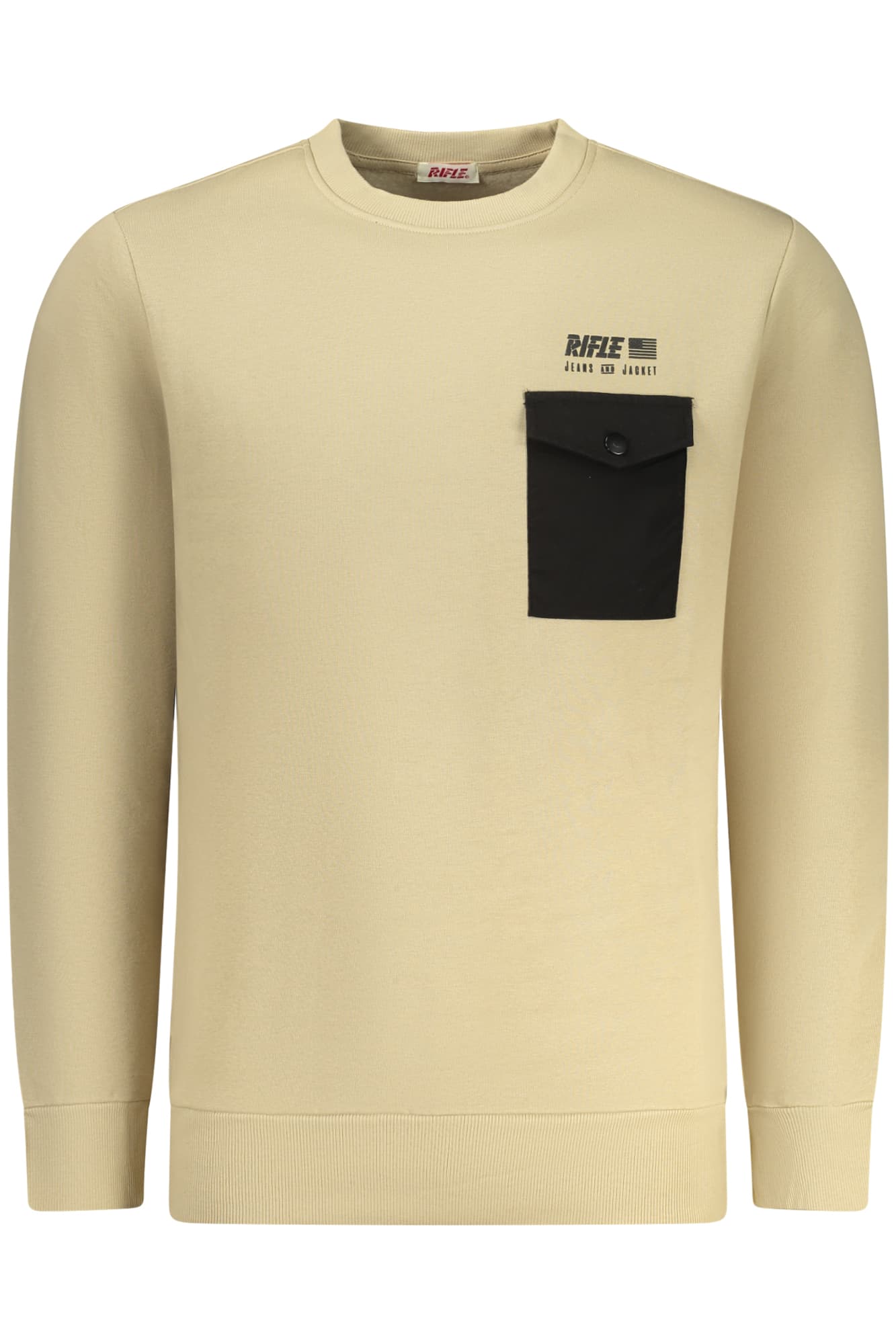 RIFLE Herren Sweatshirt in Beige