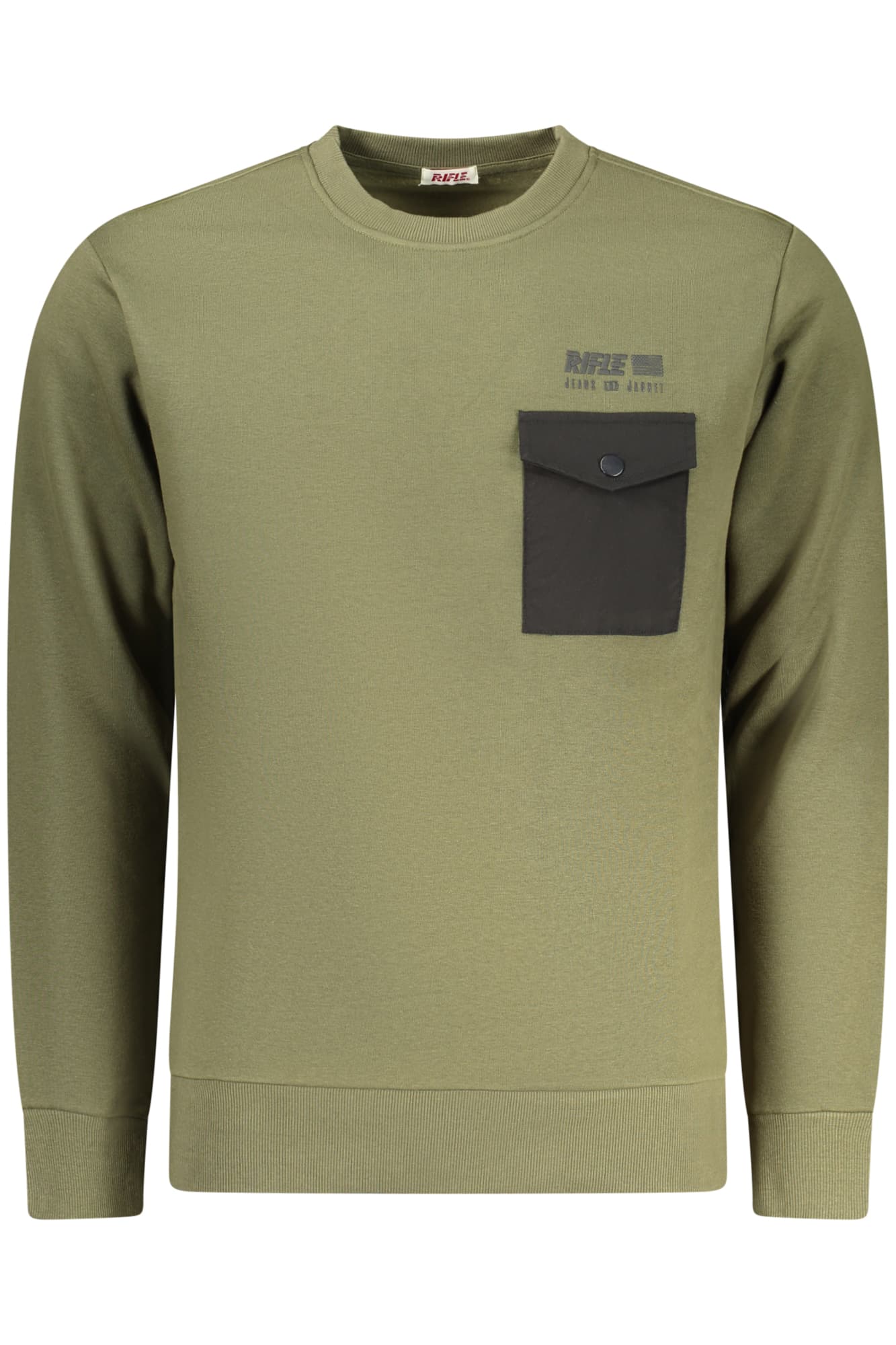 RIFLE Herren Sweatshirt in Grün