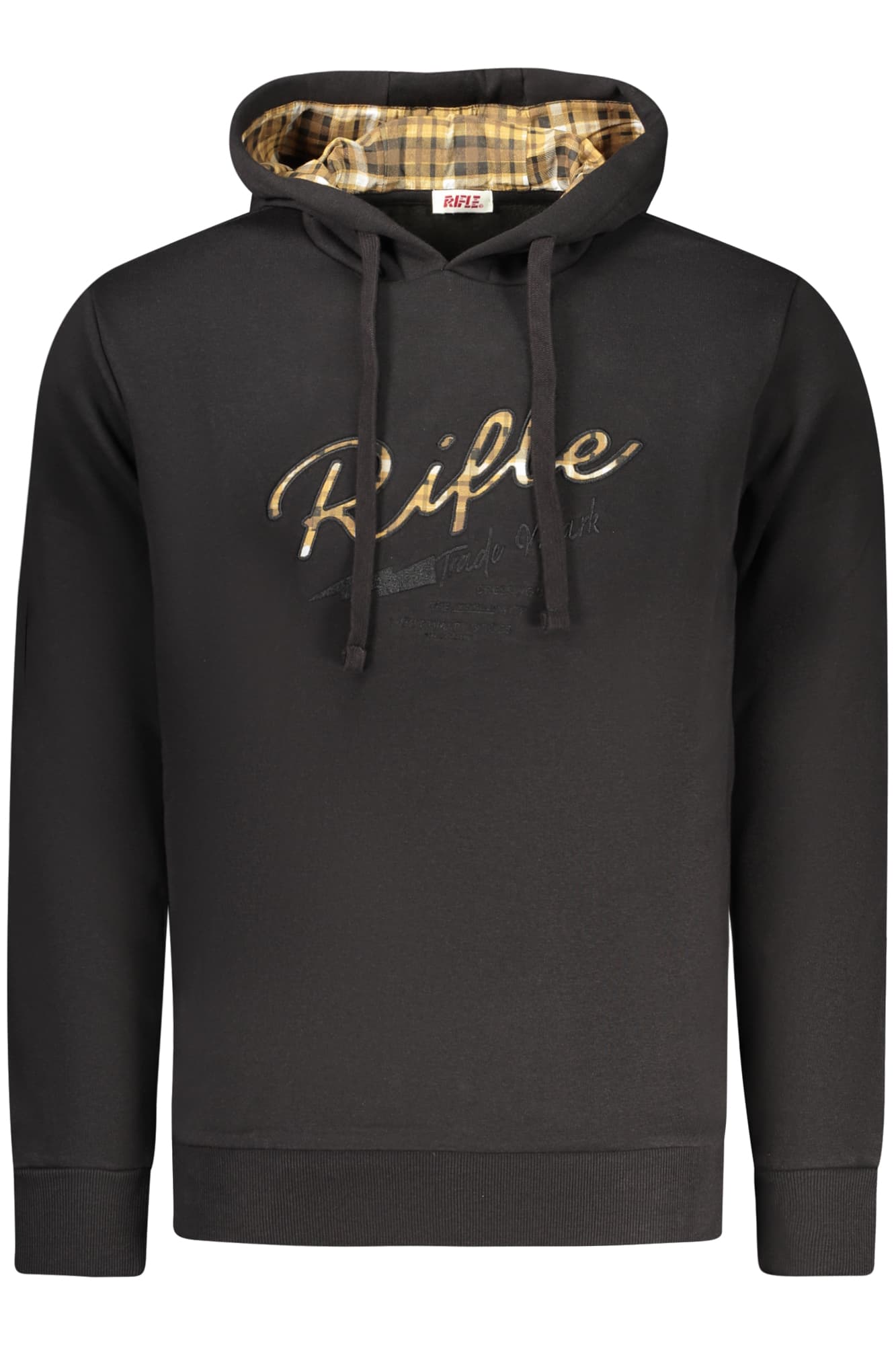 RIFLE Herren Sweatshirt in Schwarz
