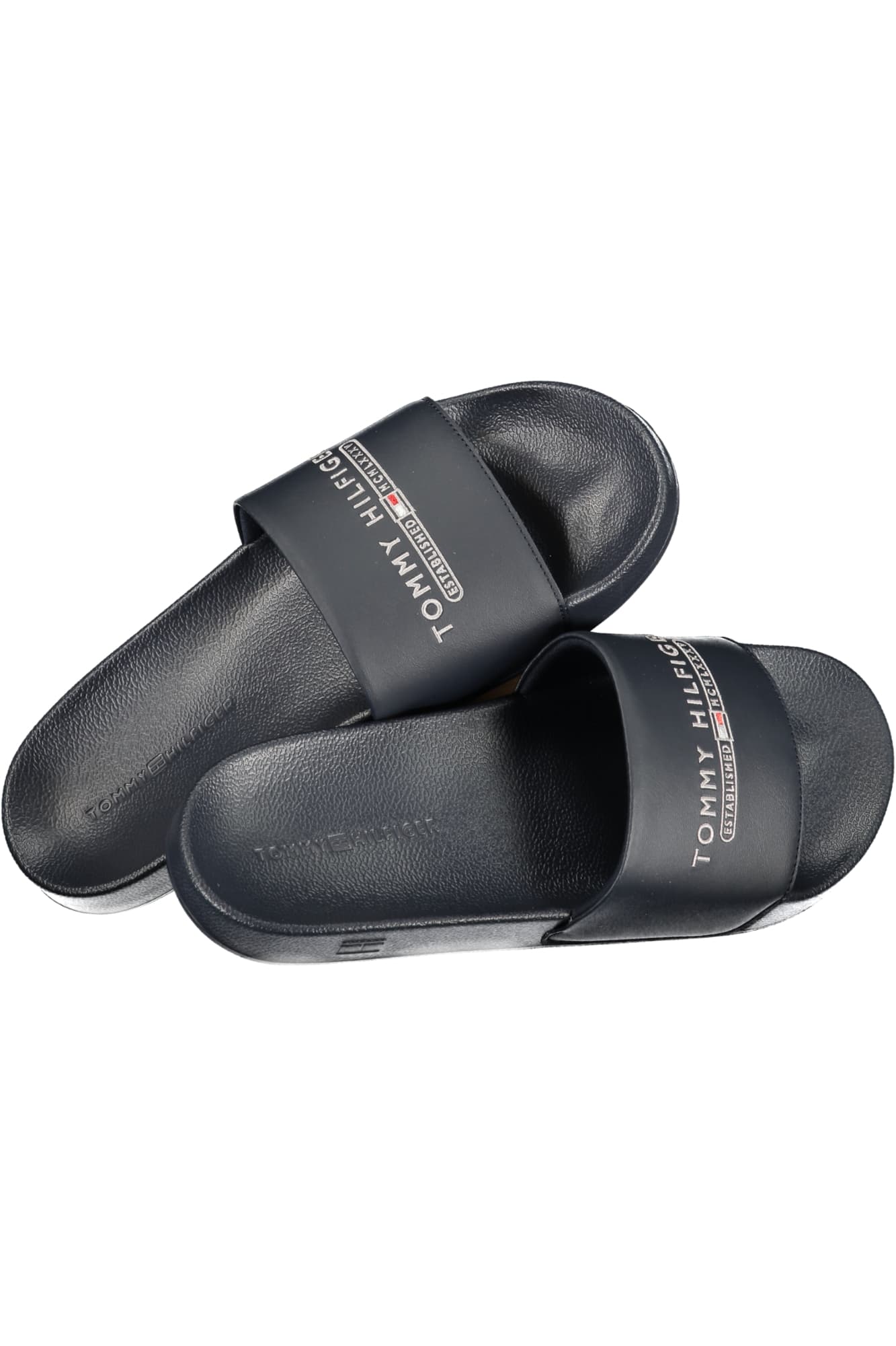 Tommy Hilfiger Herren Pantoletten in Blau