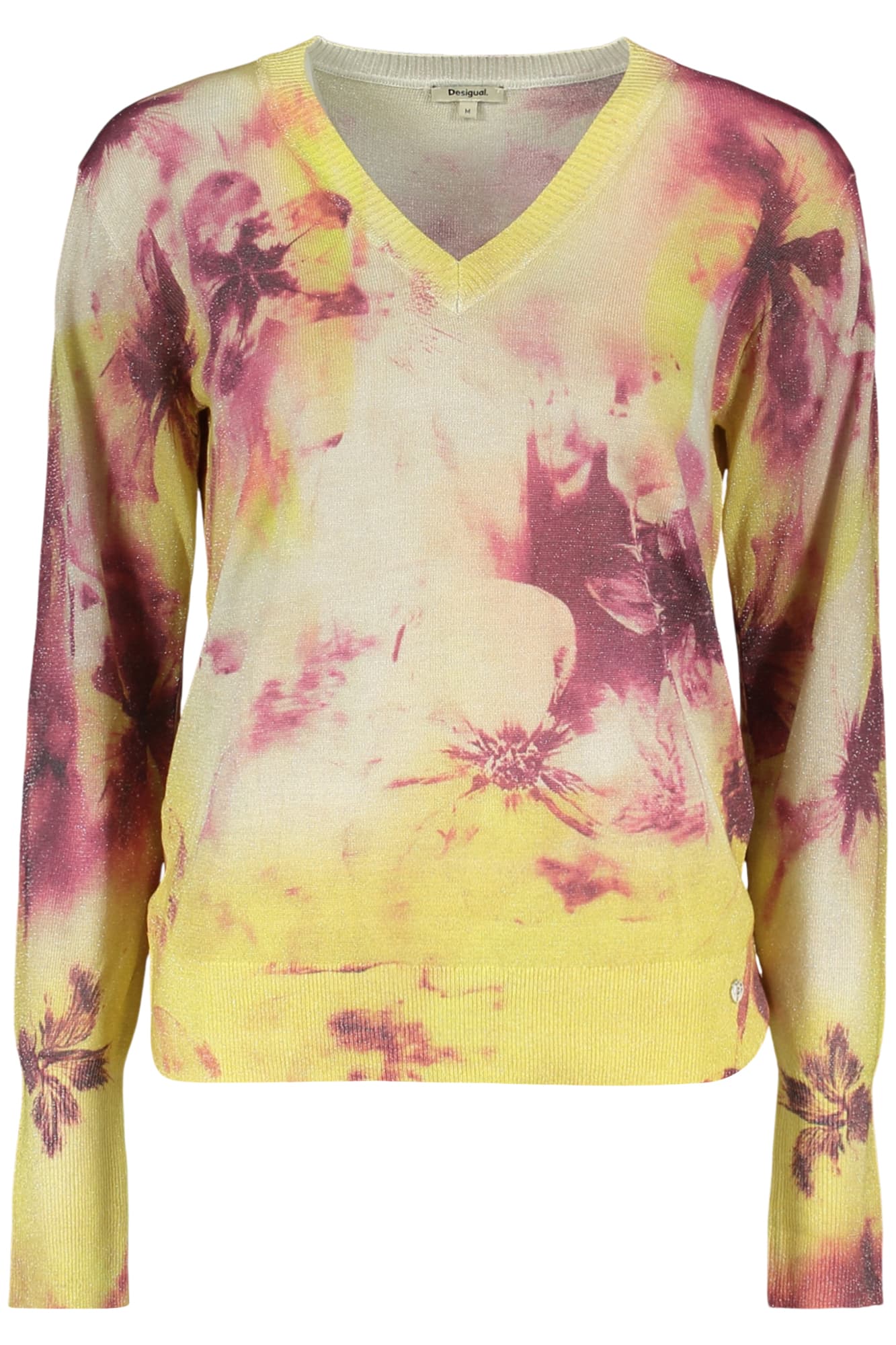 DESIGUAL Damen Pullover in Gelb