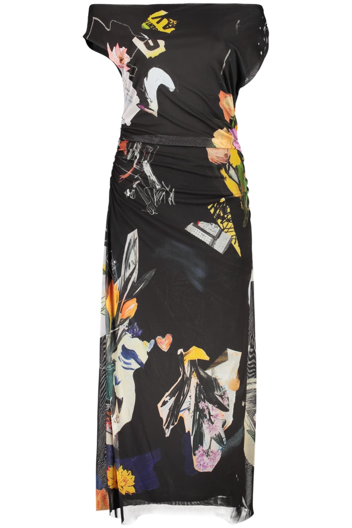 DESIGUAL Damen Kleid in Schwarz