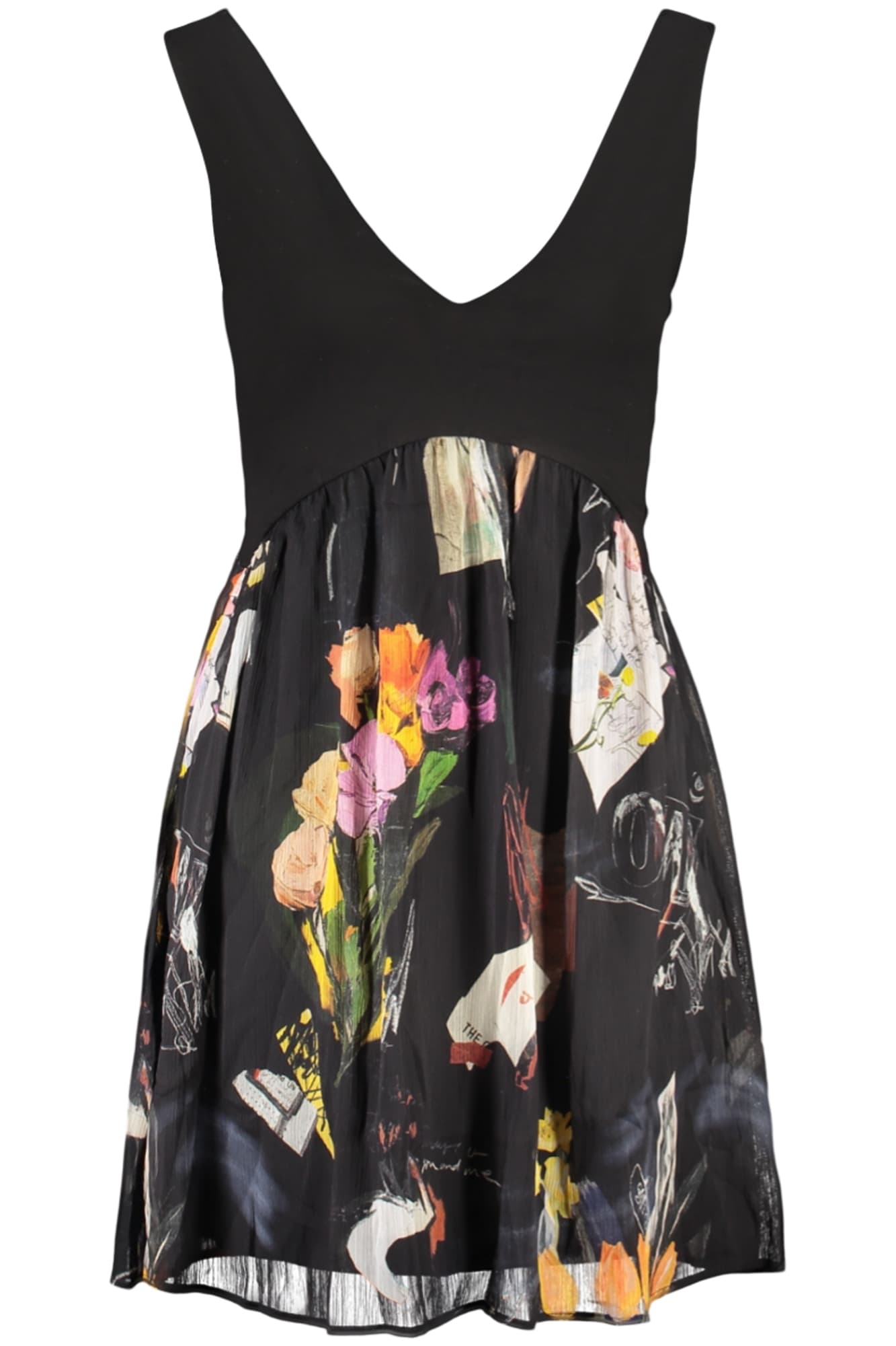 DESIGUAL Damen Kleid in Schwarz