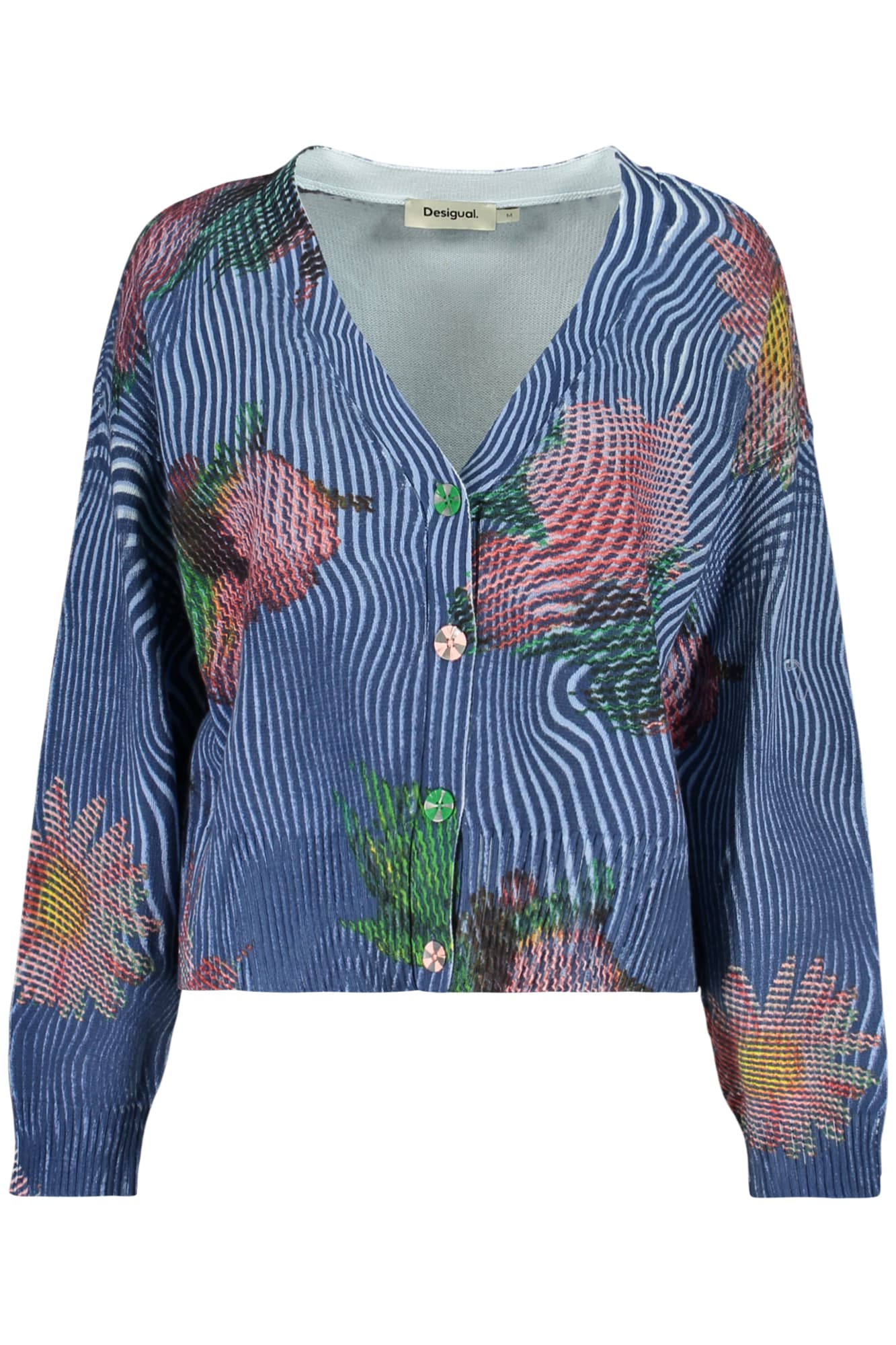 DESIGUAL Damen Jacke in Blau