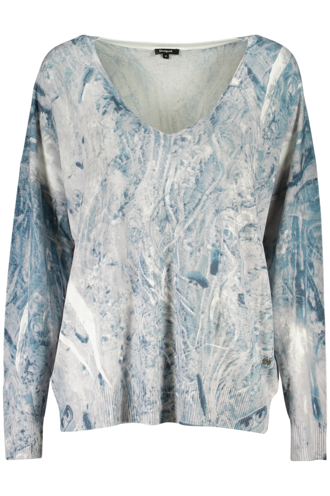 DESIGUAL Damen Pullover in Blau