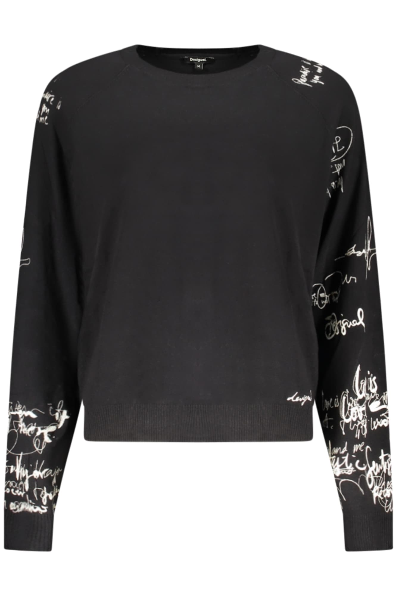 DESIGUAL Damen Pullover in Schwarz