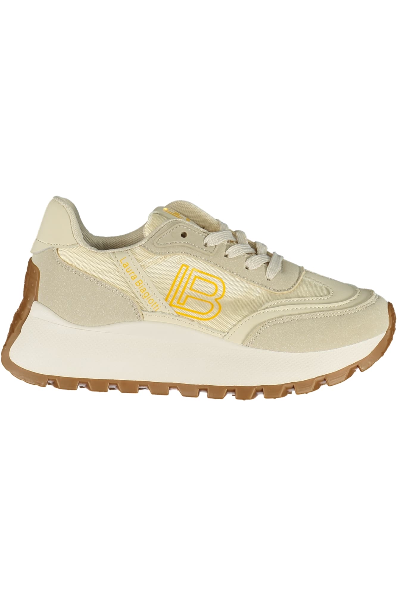 LAURA BIAGIOTTI Damen Sneaker in Beige