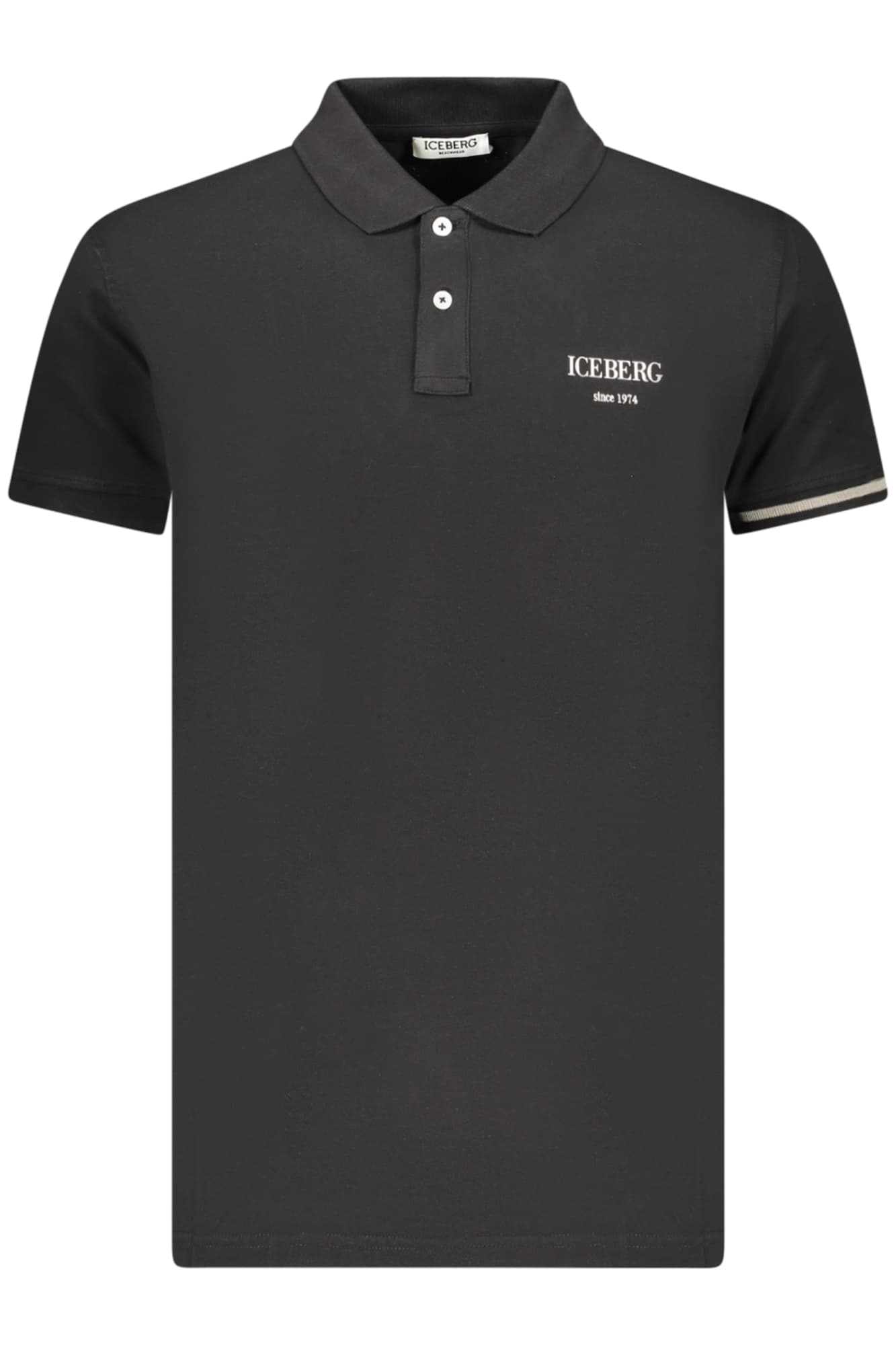 ICEBERG Herren Poloshirt in Schwarz