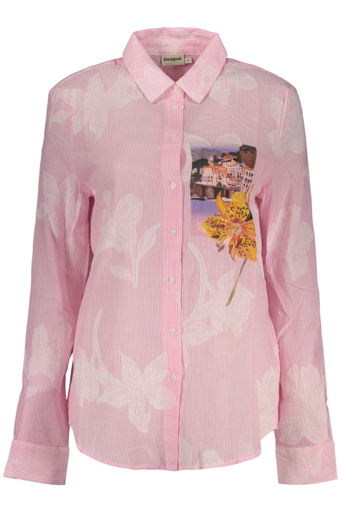 DESIGUAL Damen Hemd in Rosa