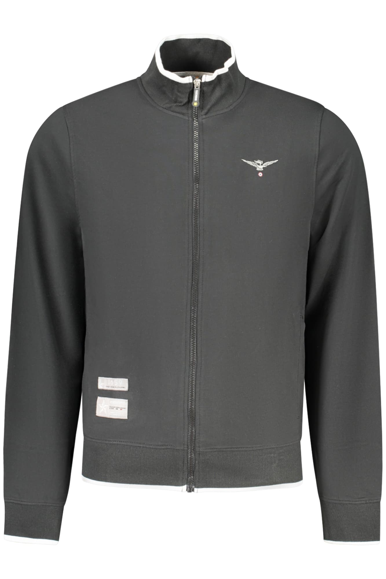 ACCADEMIA MILITARE Herren Sweatshirt in Schwarz