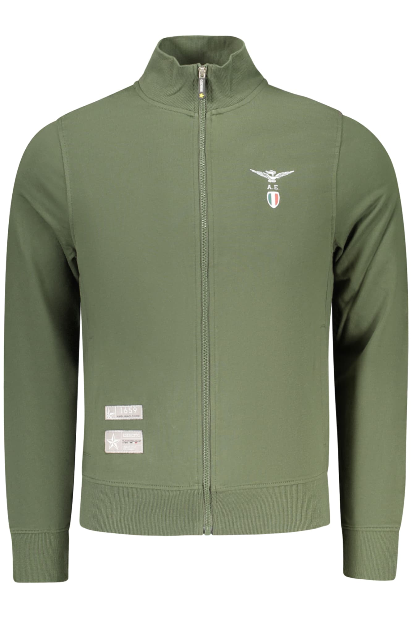 ACCADEMIA MILITARE Herren Sweatshirt in Grün