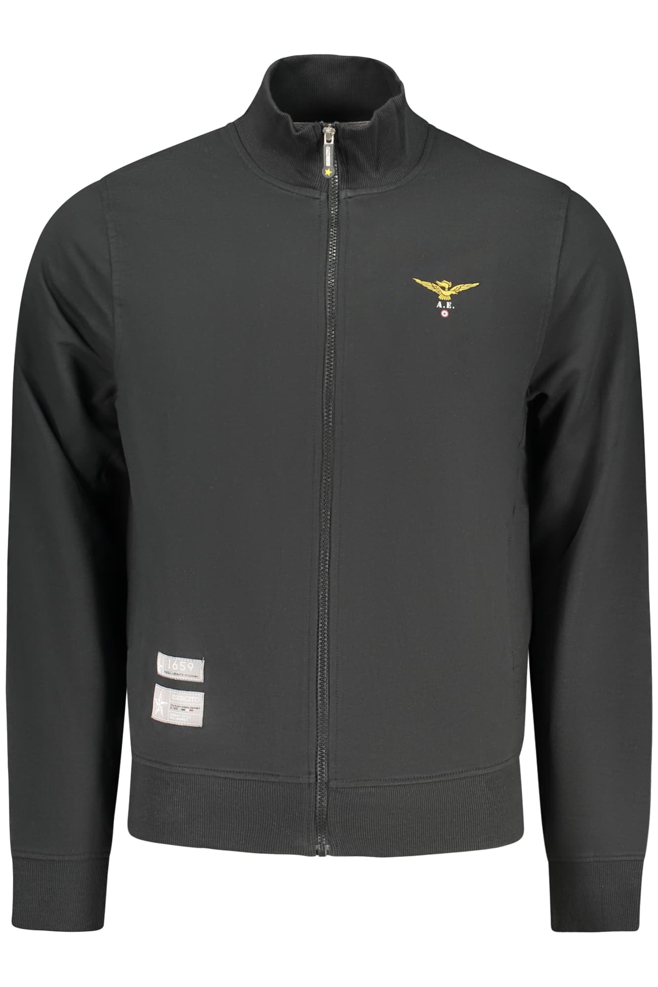 ACCADEMIA MILITARE Herren Sweatshirt in Schwarz