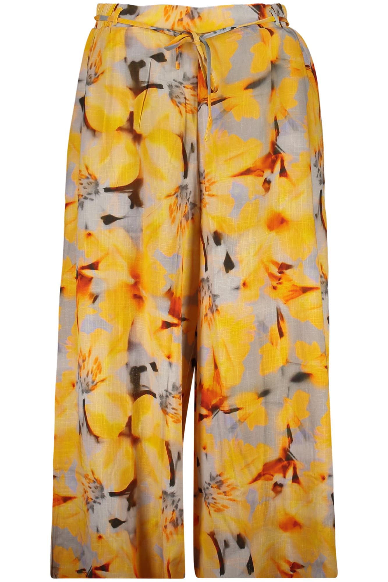 DESIGUAL Damen Hose in Gelb