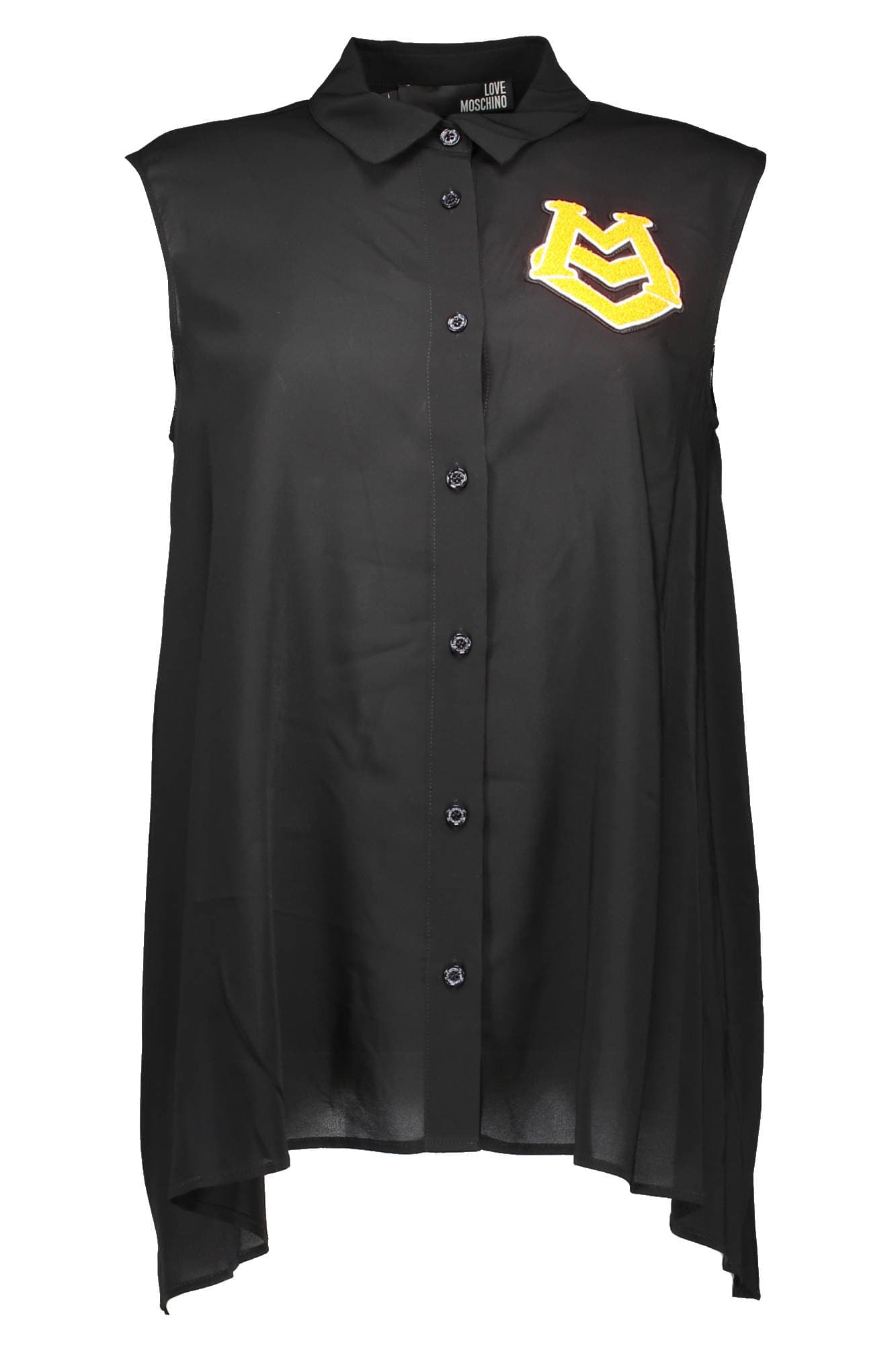 LOVE MOSCHINO Damen Hemd in Schwarz