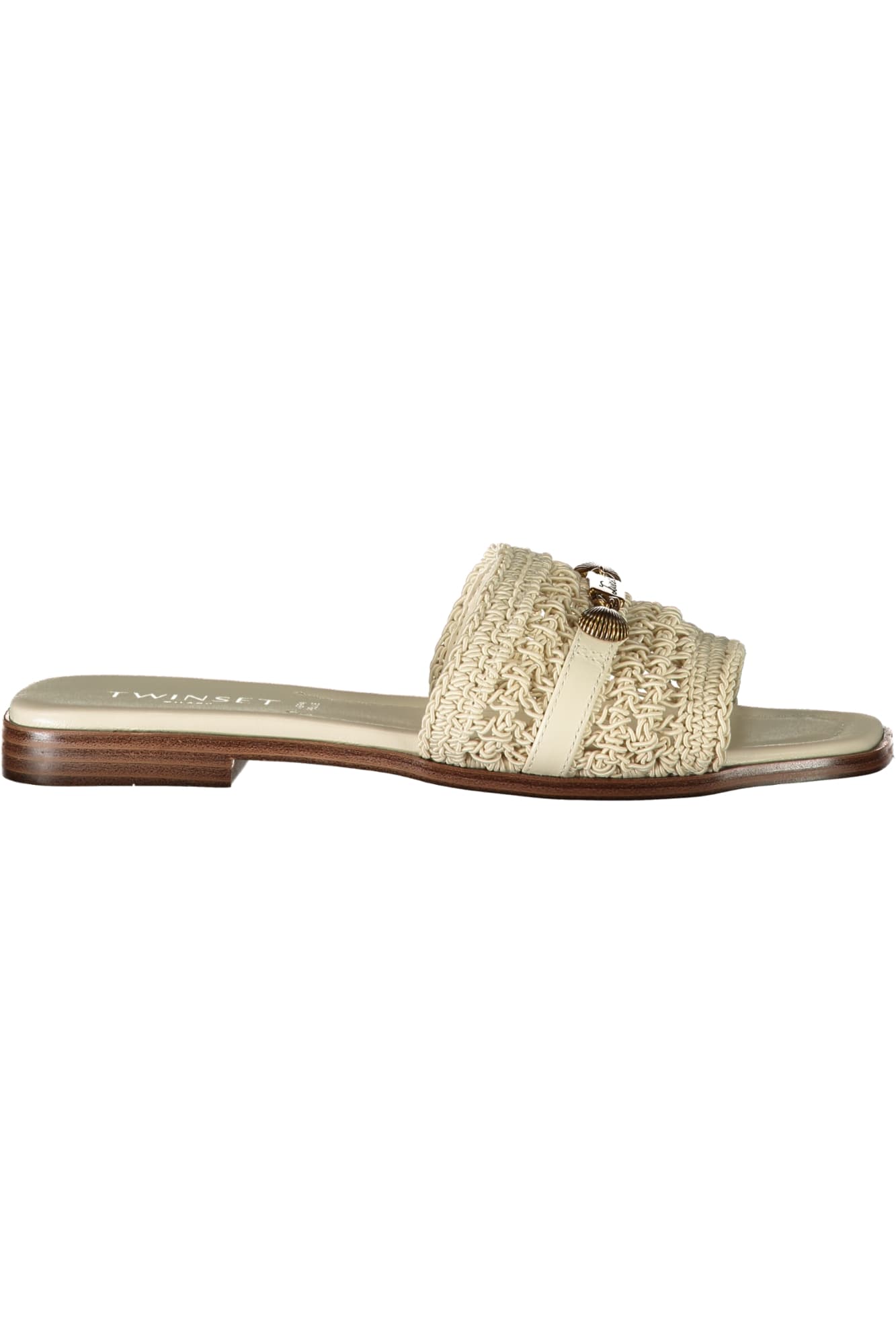 TWINSET Damen Sandalen in Beige