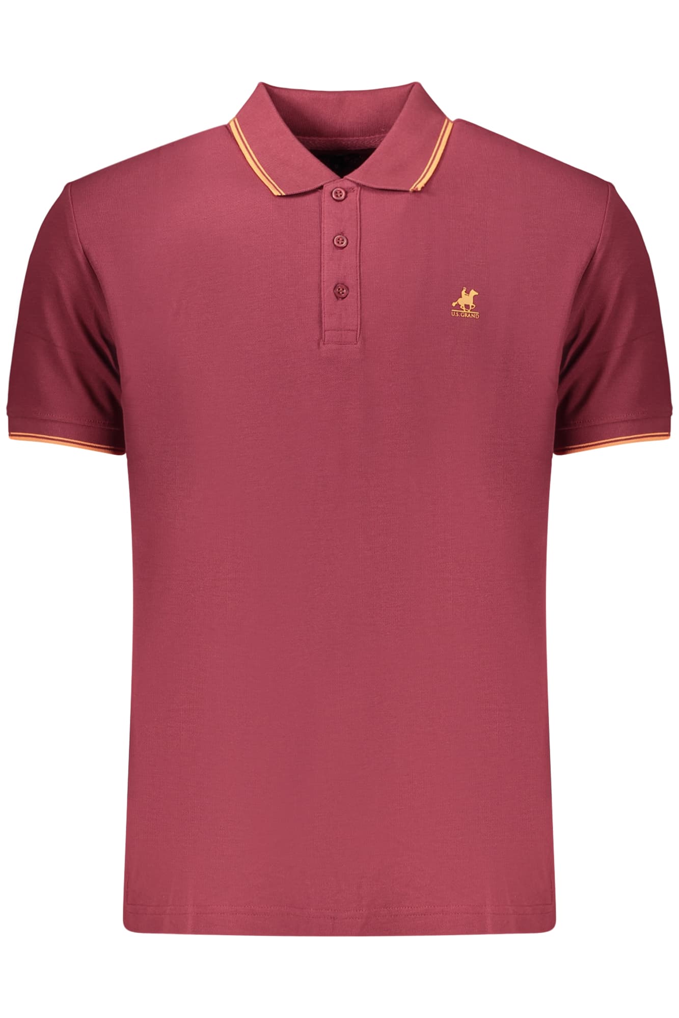 U.S. GRAND Herren Poloshirt in Rot
