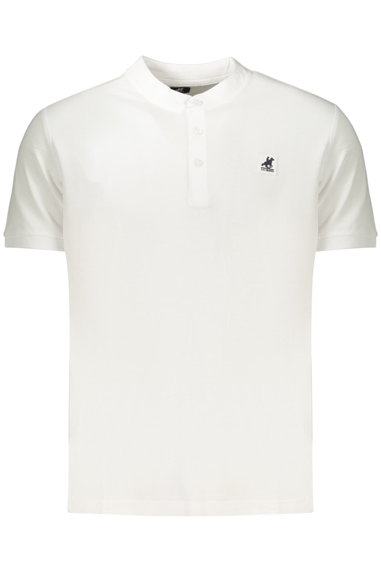 U.S. GRAND Herren Poloshirt in Weiß
