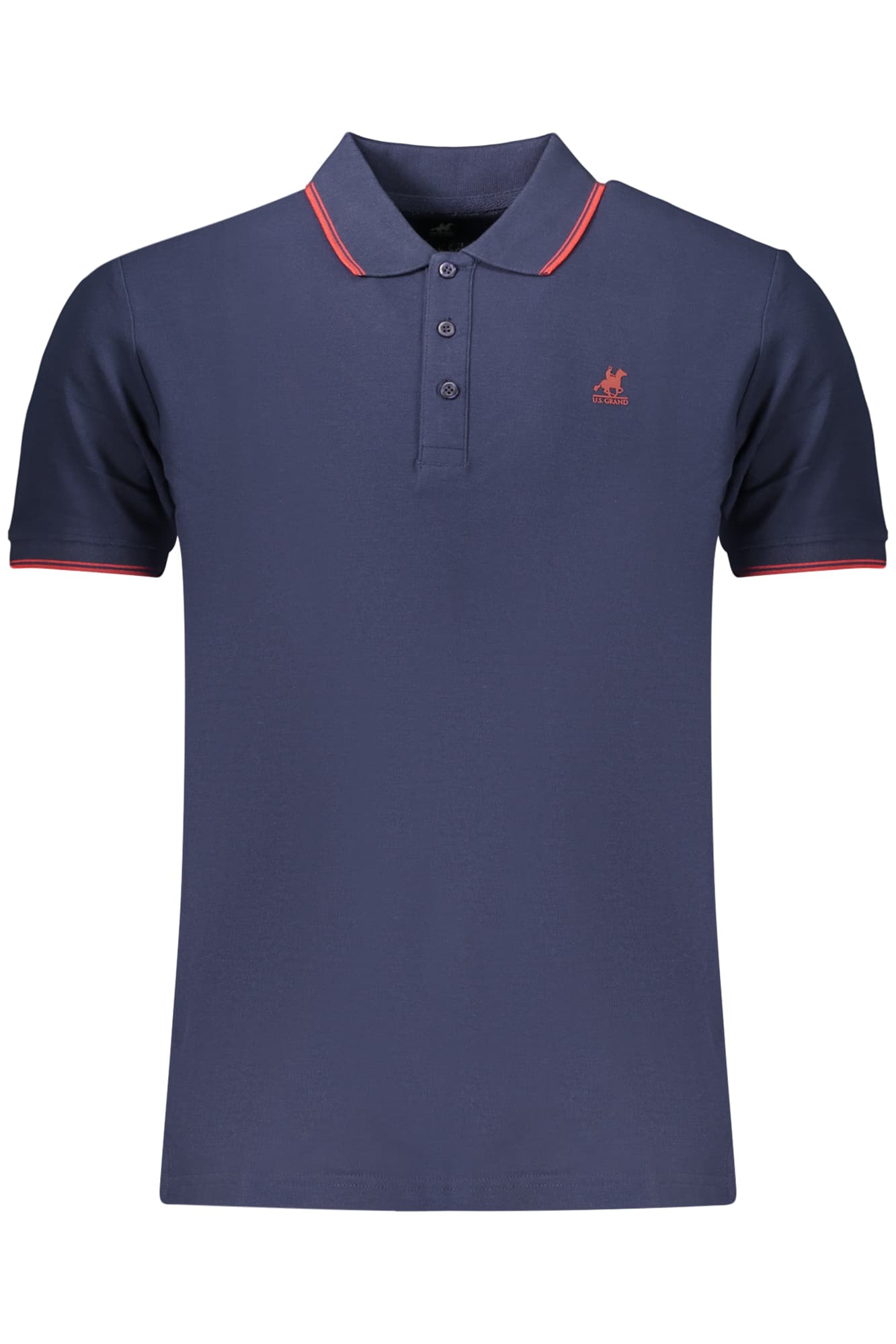 U.S. GRAND Herren Poloshirt in Blau