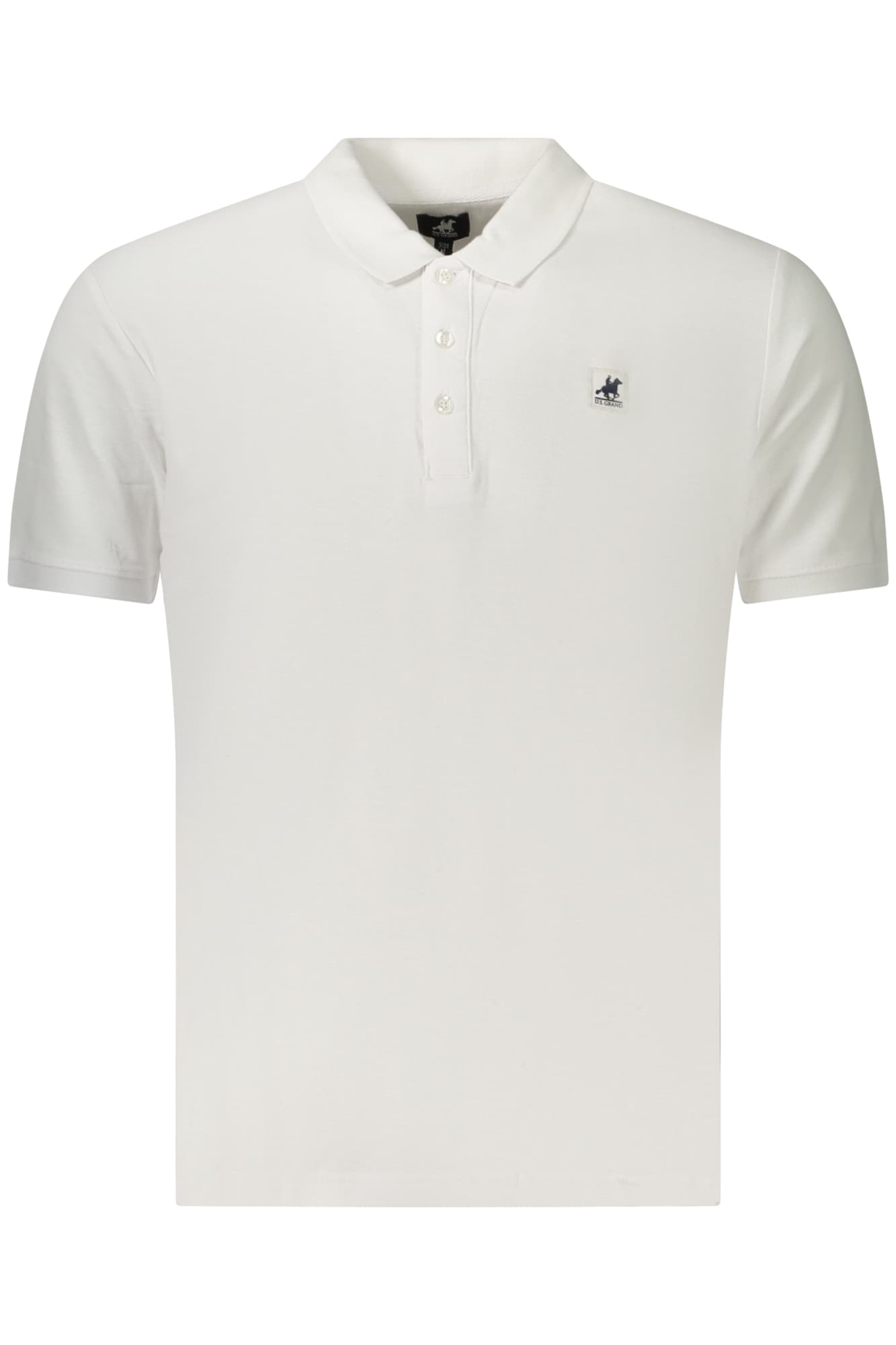 U.S. GRAND Herren Poloshirt in Weiß