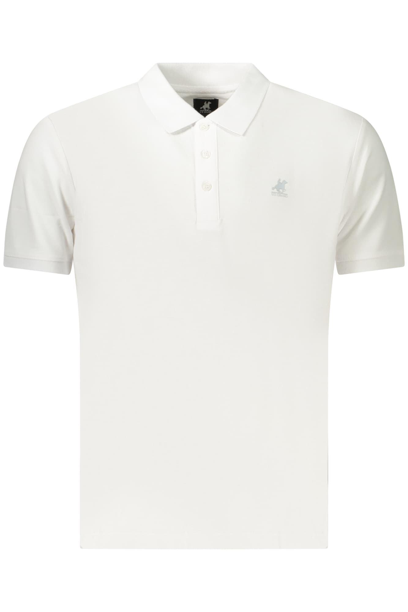 U.S. GRAND Herren Poloshirt in Weiß