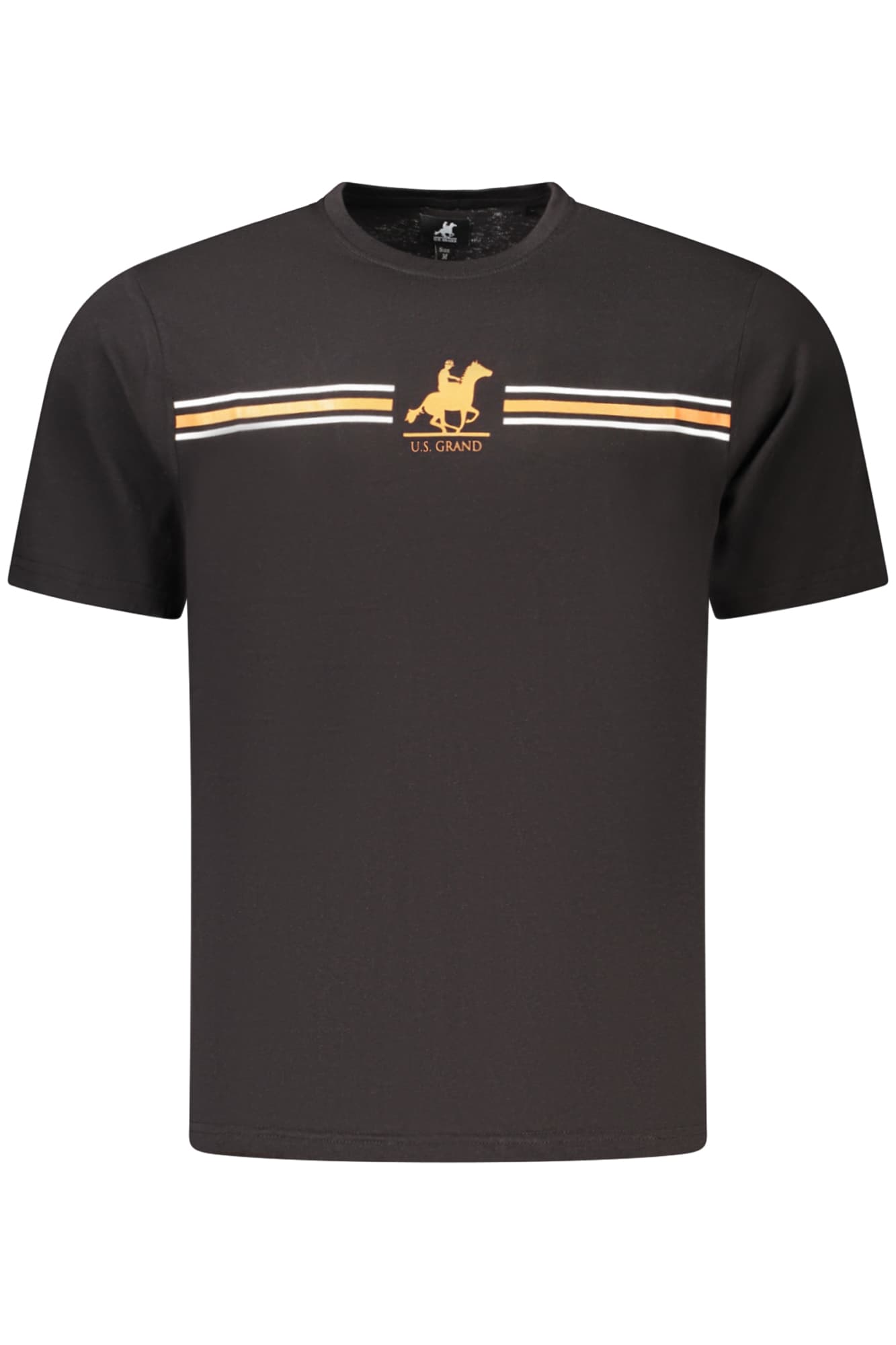 U.S. GRAND Herren T-Shirt in Schwarz