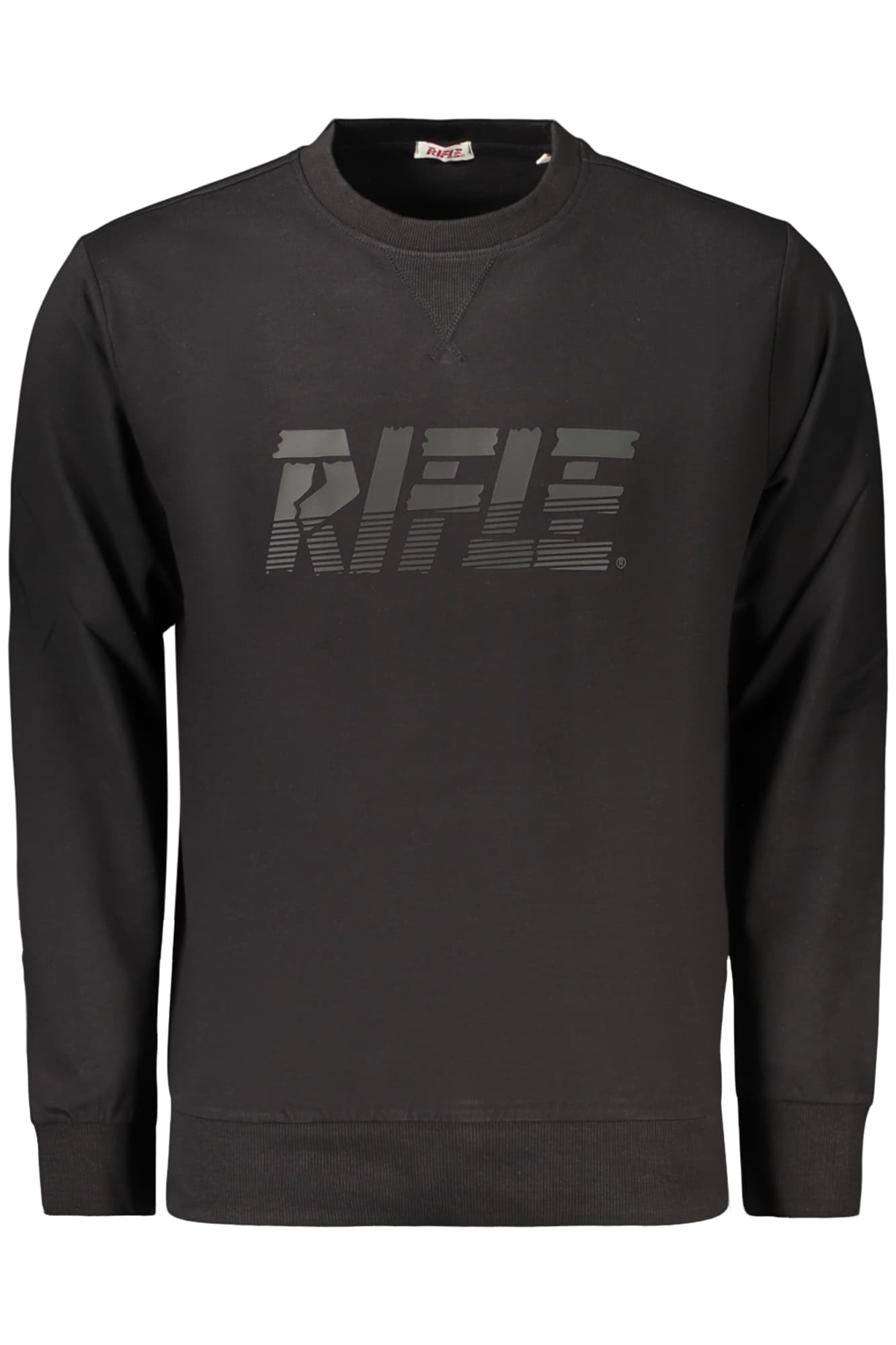 RIFLE Herren Sweatshirt in Schwarz