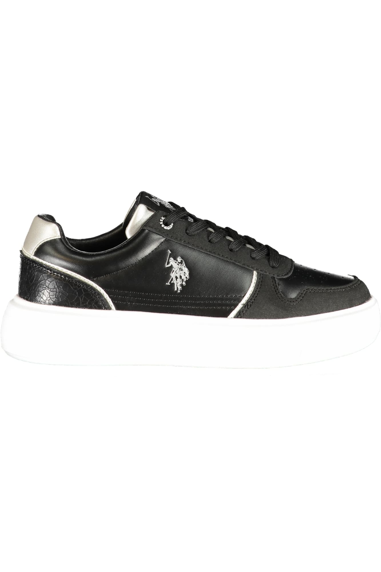 U.S. POLO ASSN. Damen Sneaker in Schwarz