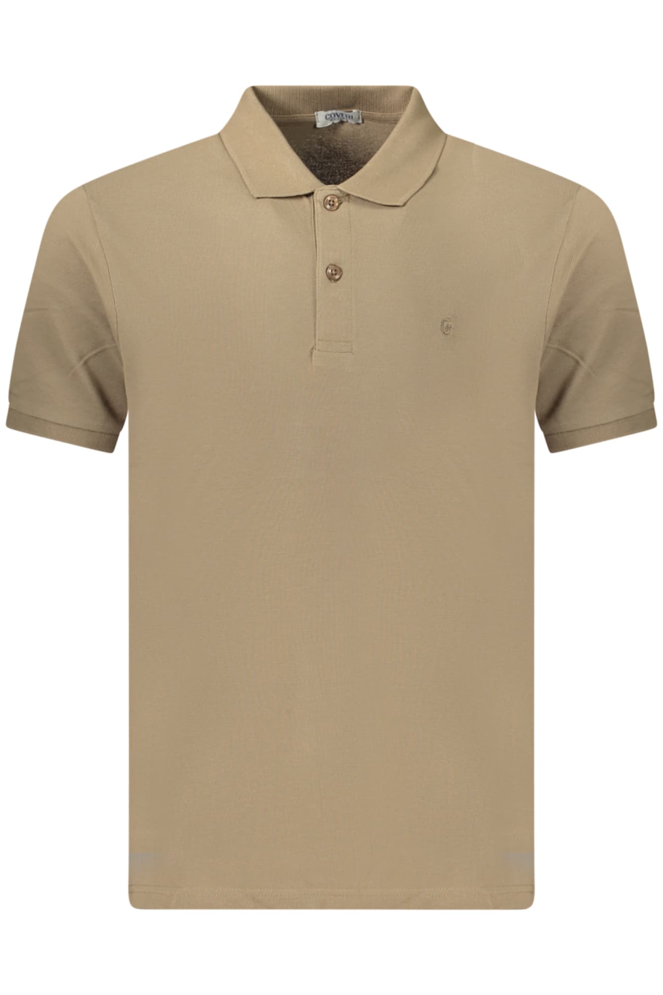 COVERI MOVING Herren Poloshirt in Braun