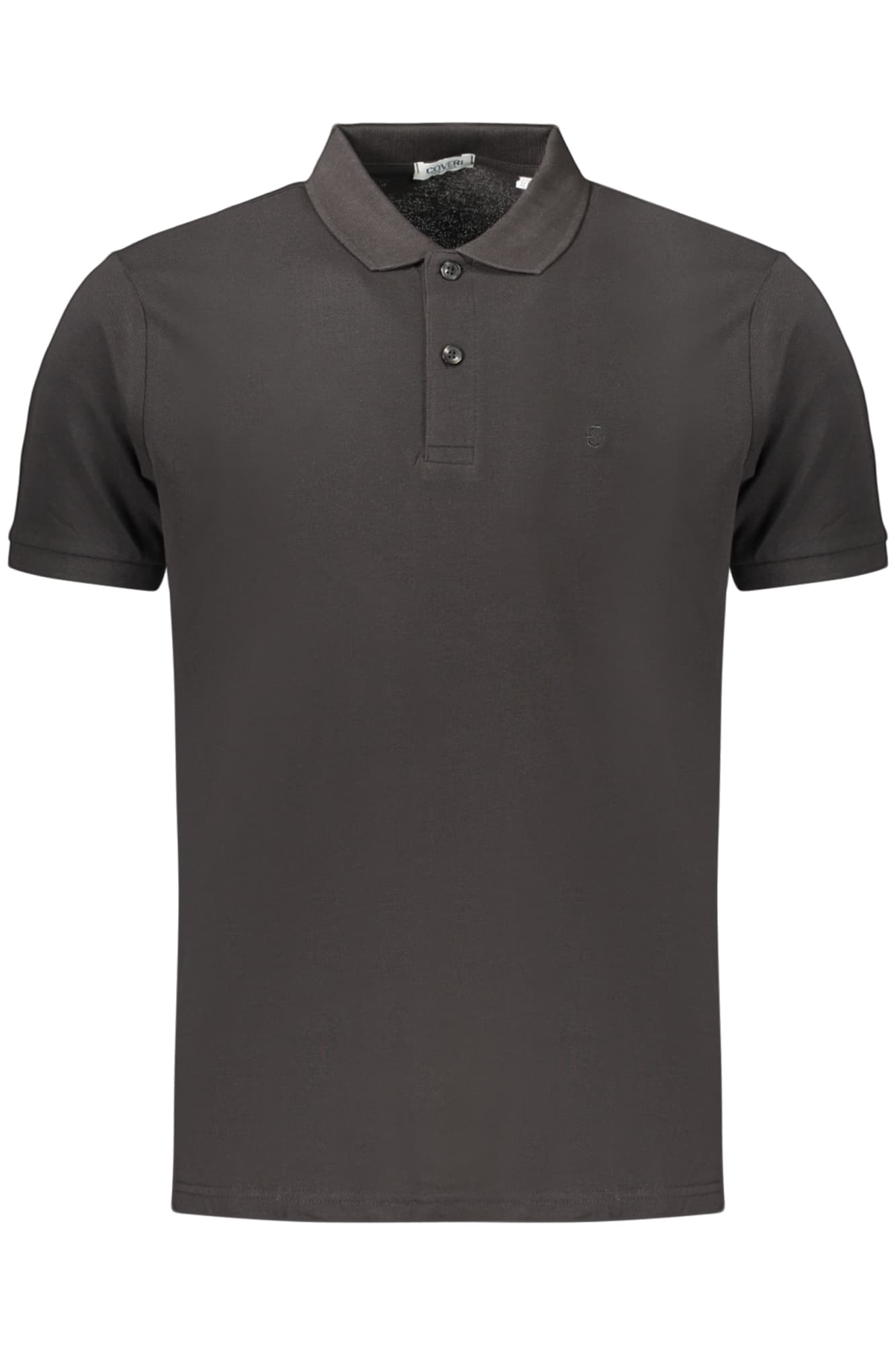 COVERI MOVING Herren Poloshirt in Schwarz