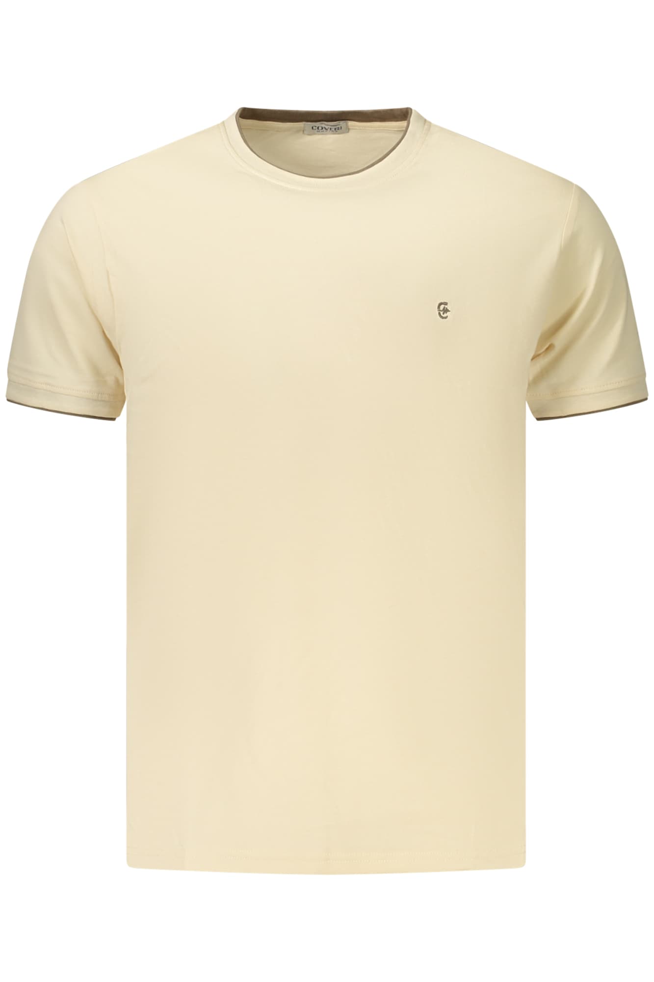COVERI MOVING Herren T-Shirt in Beige