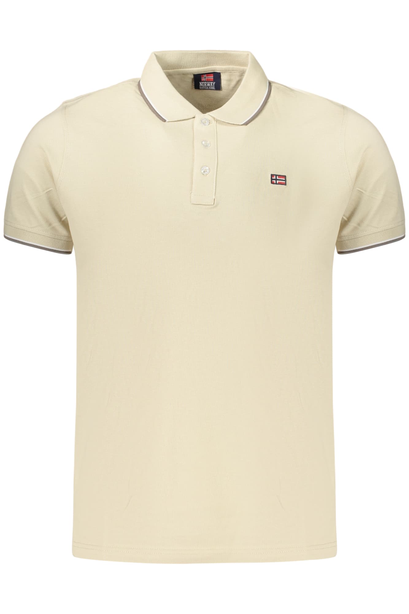 NORWAY 1963 Herren Poloshirt in Beige