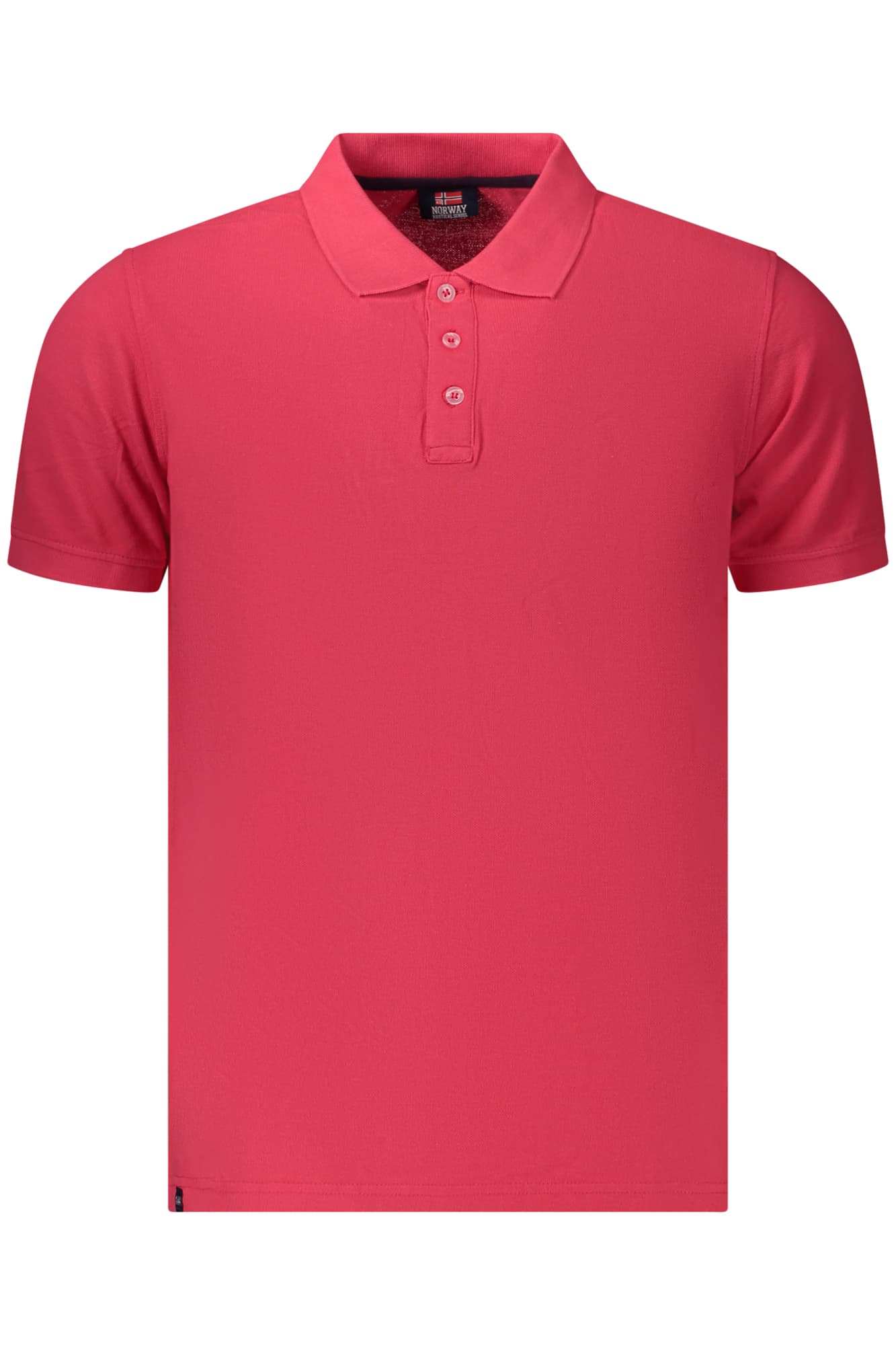 NORWAY 1963 Herren Poloshirt in Rot