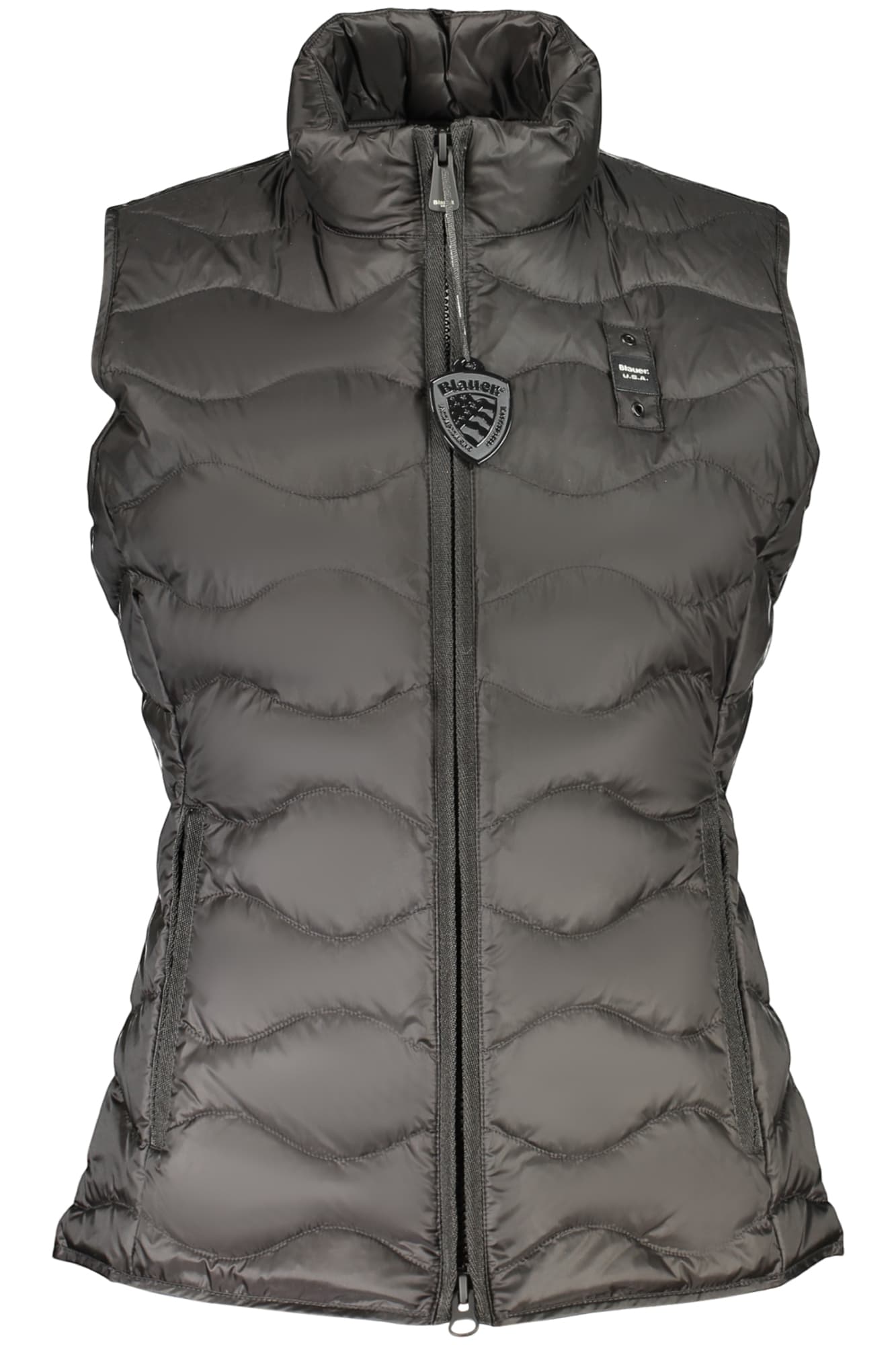 BLAUER APPAREL Damen Weste in Schwarz