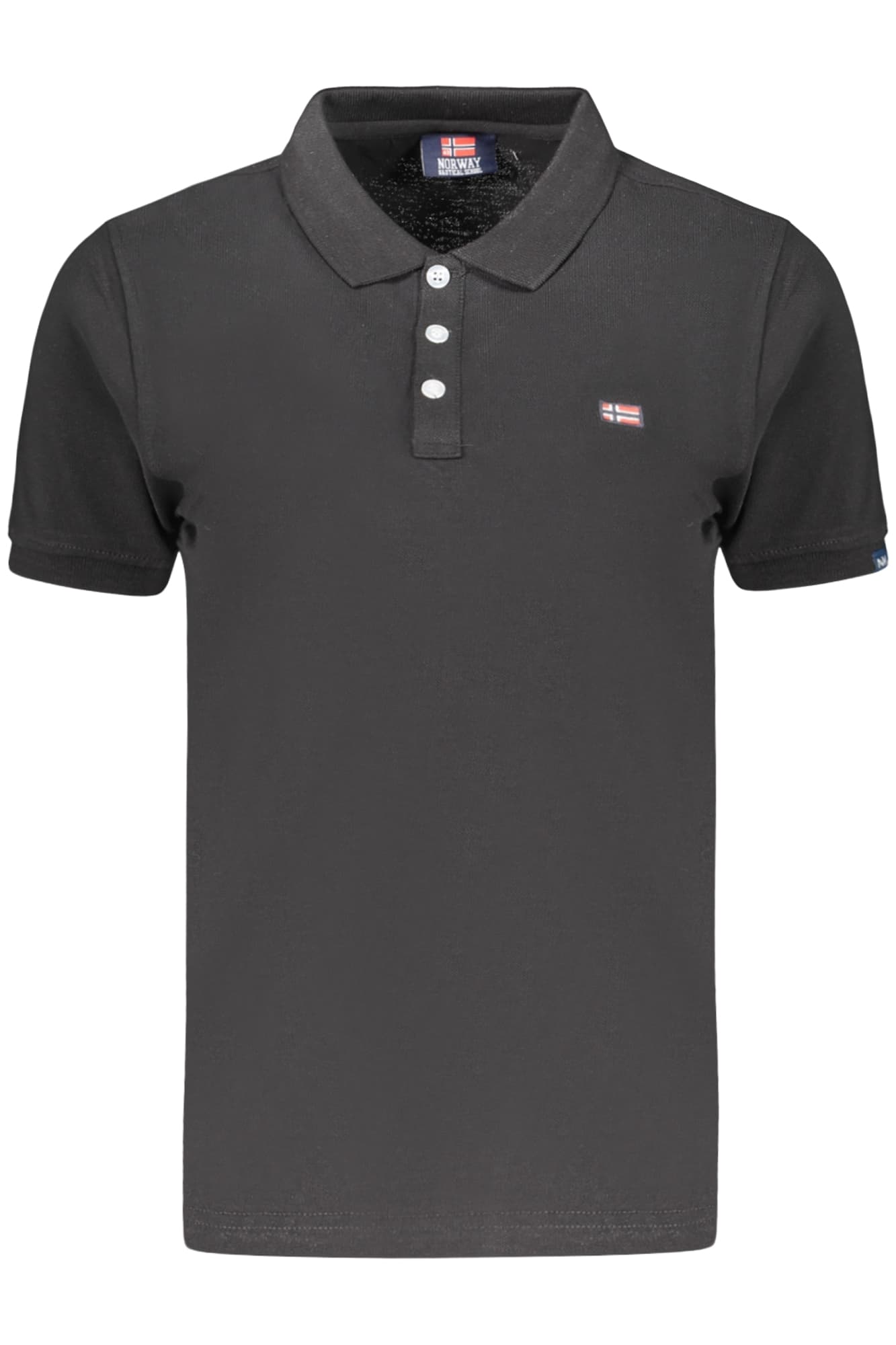 NORWAY 1963 Damen Poloshirt in Schwarz