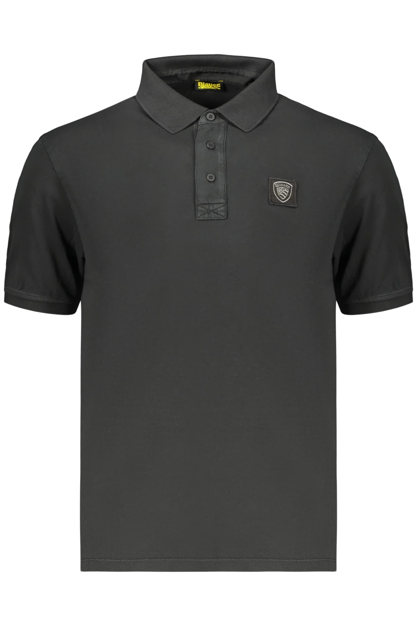 BLAUER APPAREL Herren Poloshirt in Schwarz