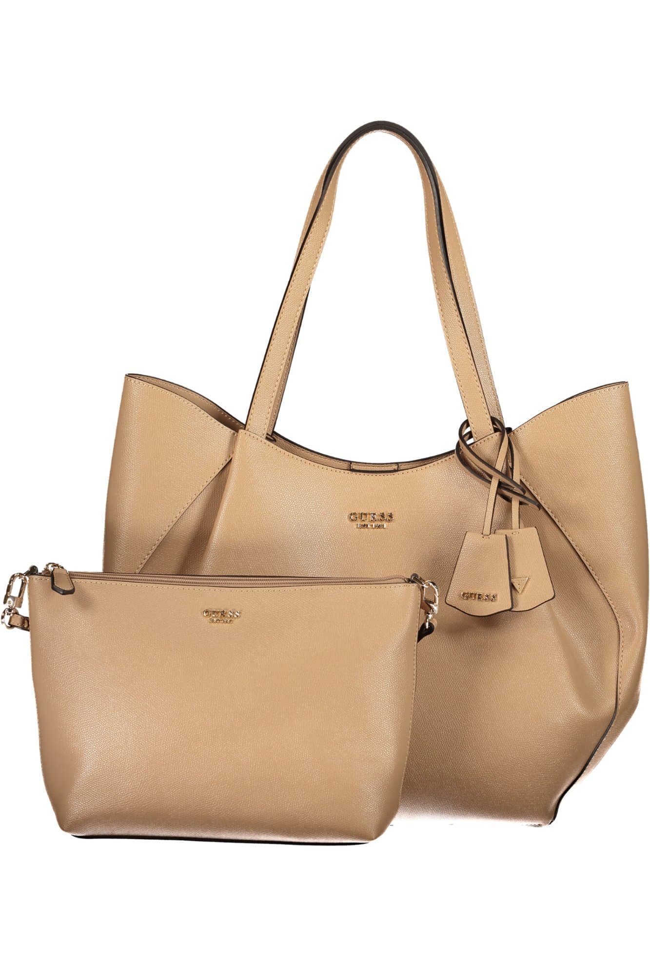 GUESS JEANS Damen Tasche in Beige