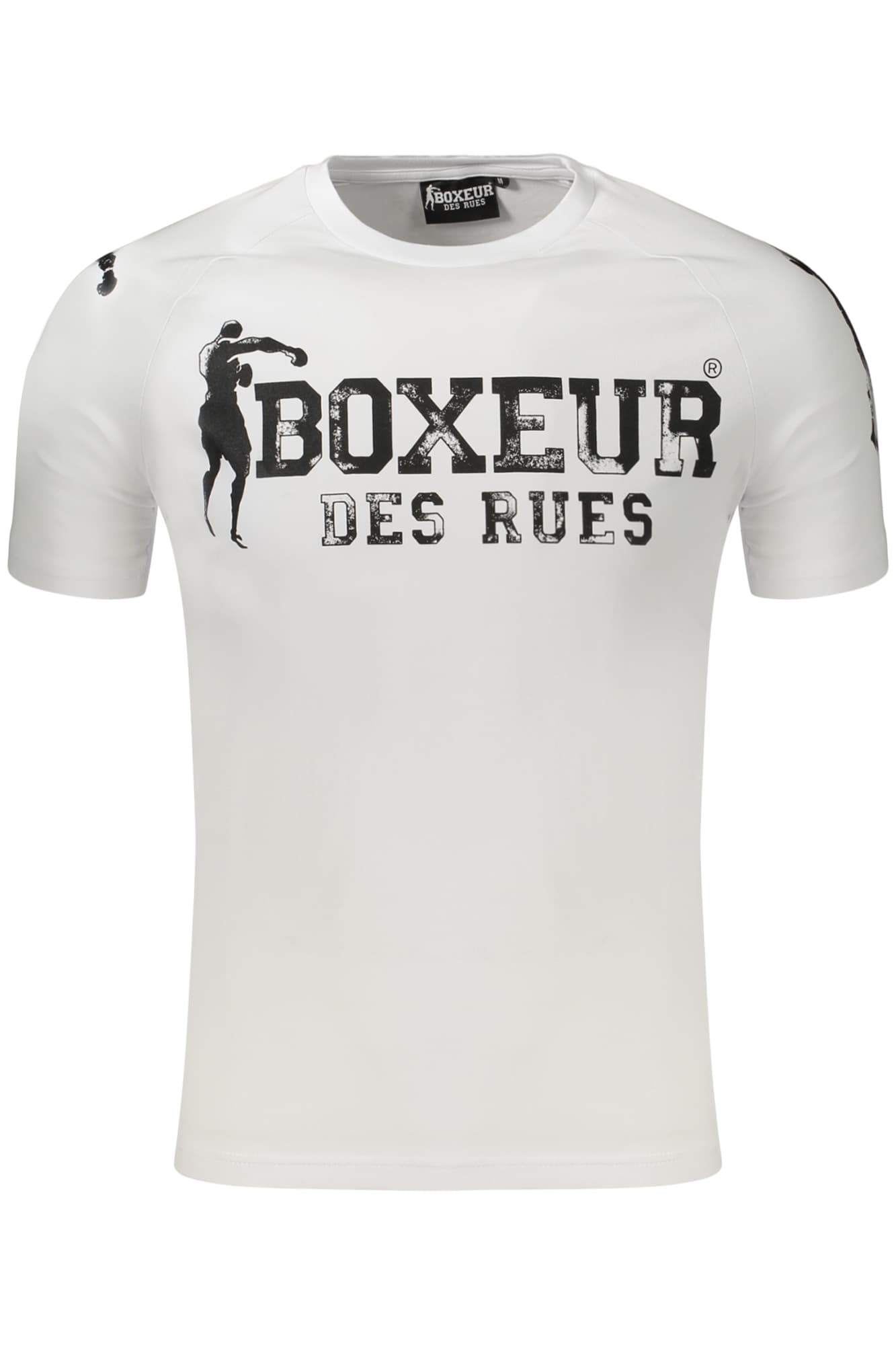 BOXEUR DES RUES Herren T-Shirt in Weiß