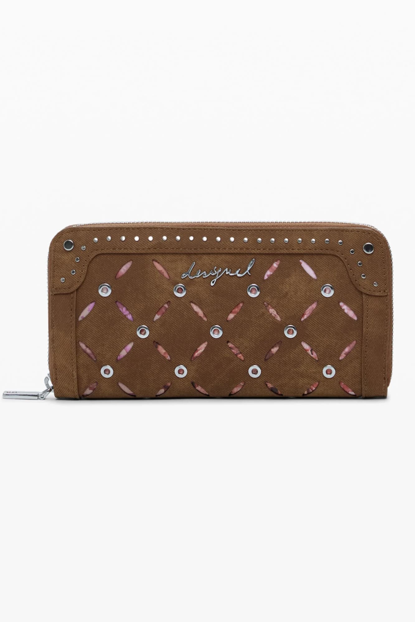 DESIGUAL Damen Geldbörse in Braun