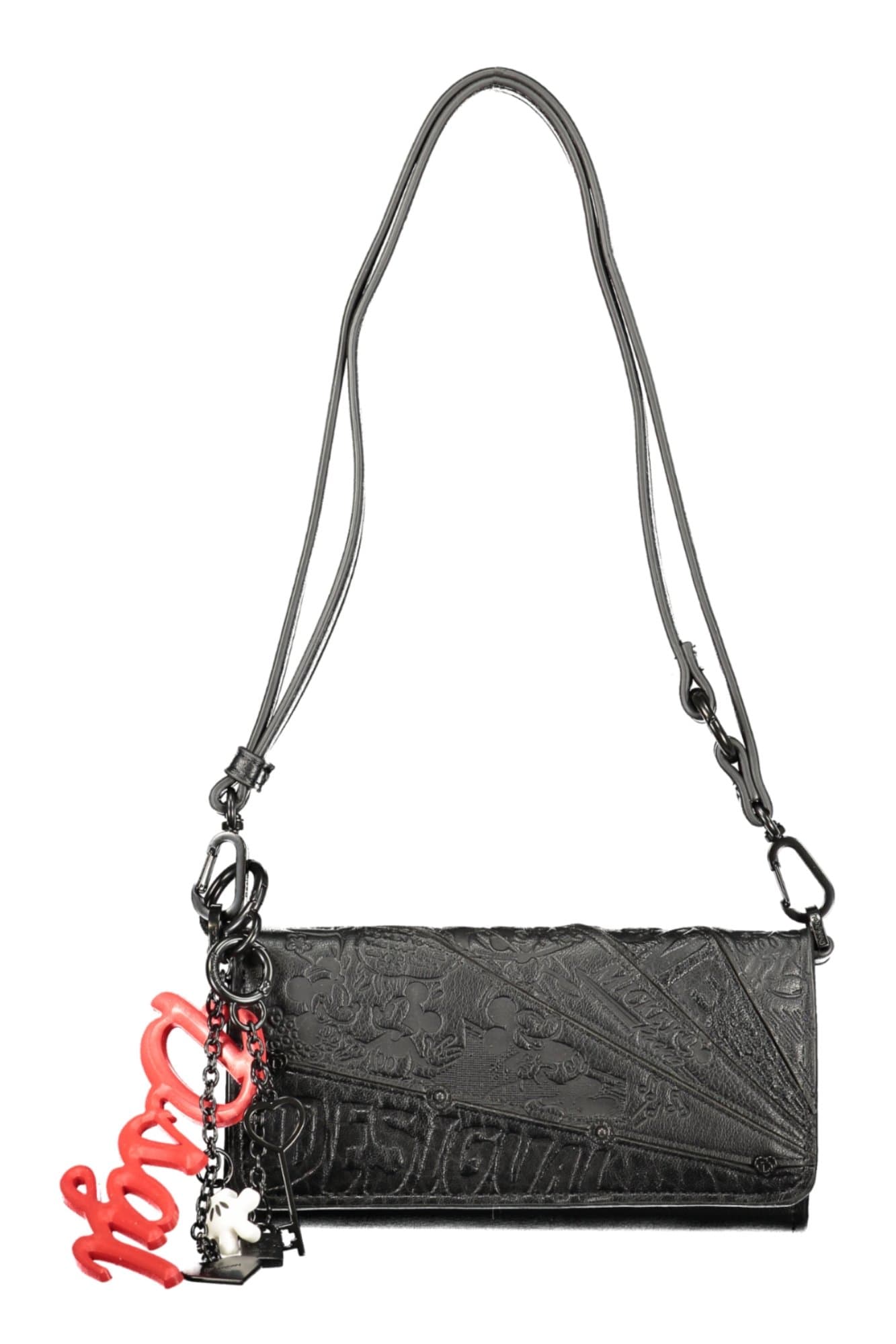 DESIGUAL Damen Geldbörse in Schwarz