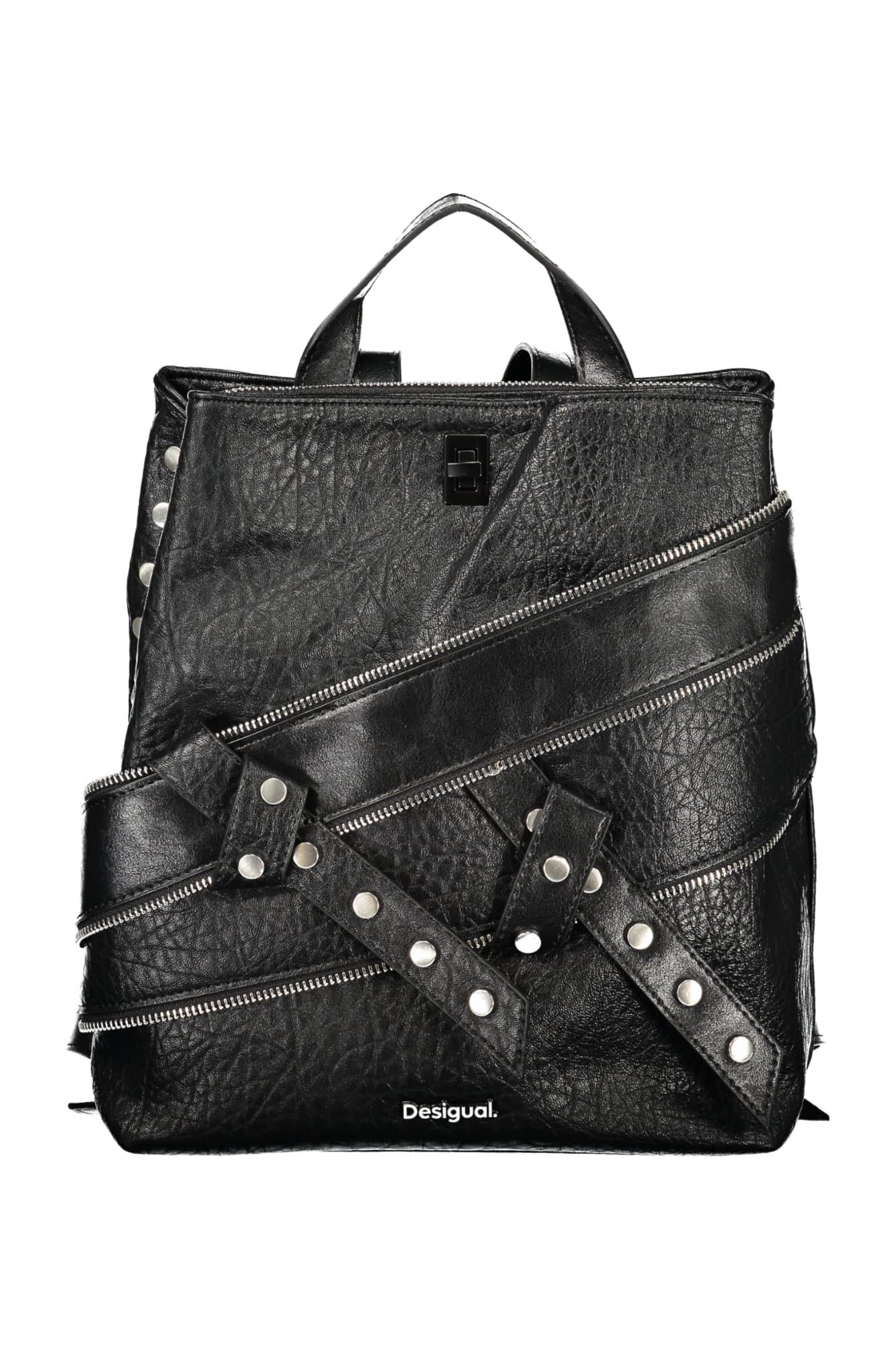 DESIGUAL Damen Rucksack in Schwarz