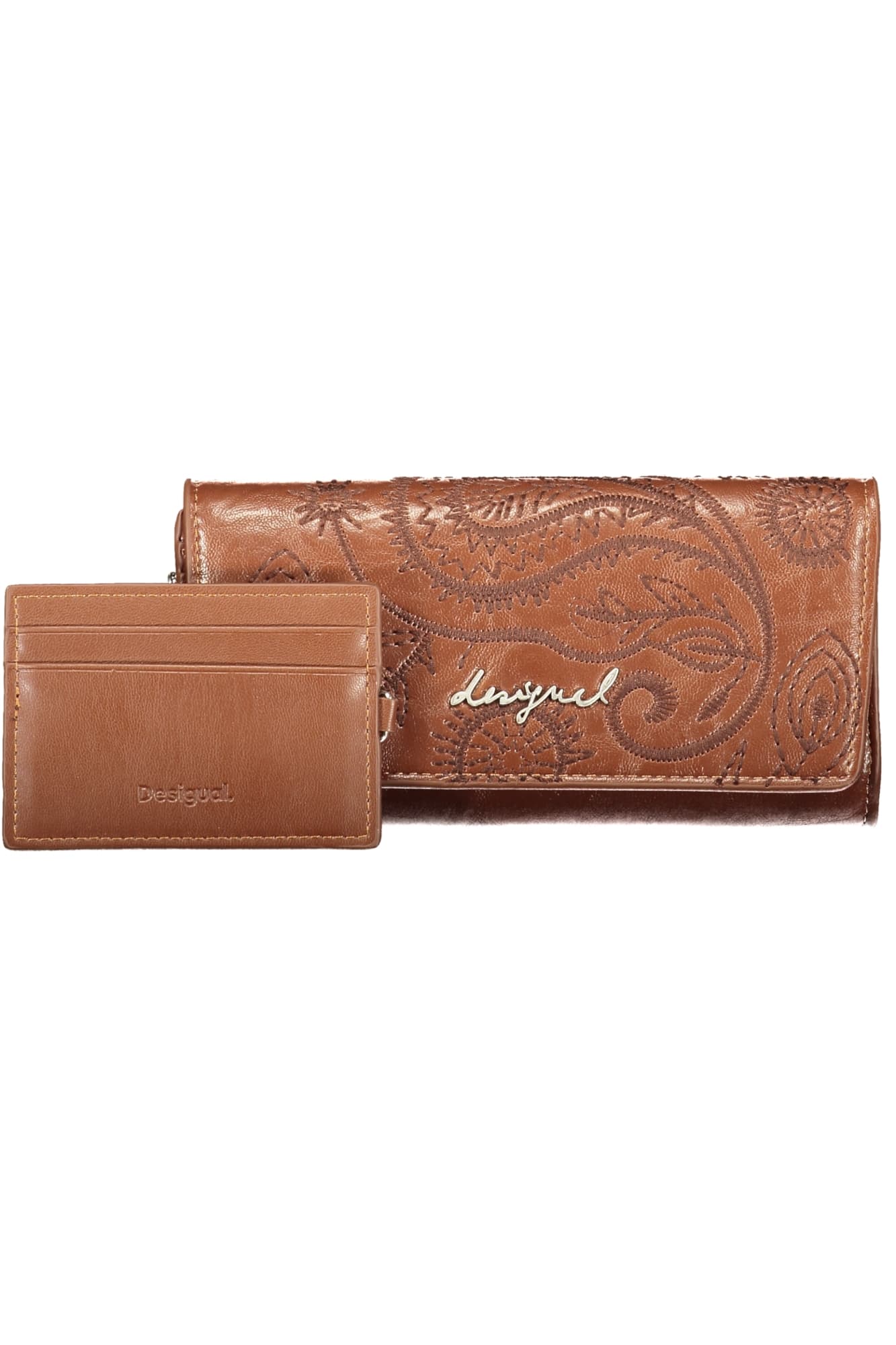 DESIGUAL Damen Geldbörse in Braun