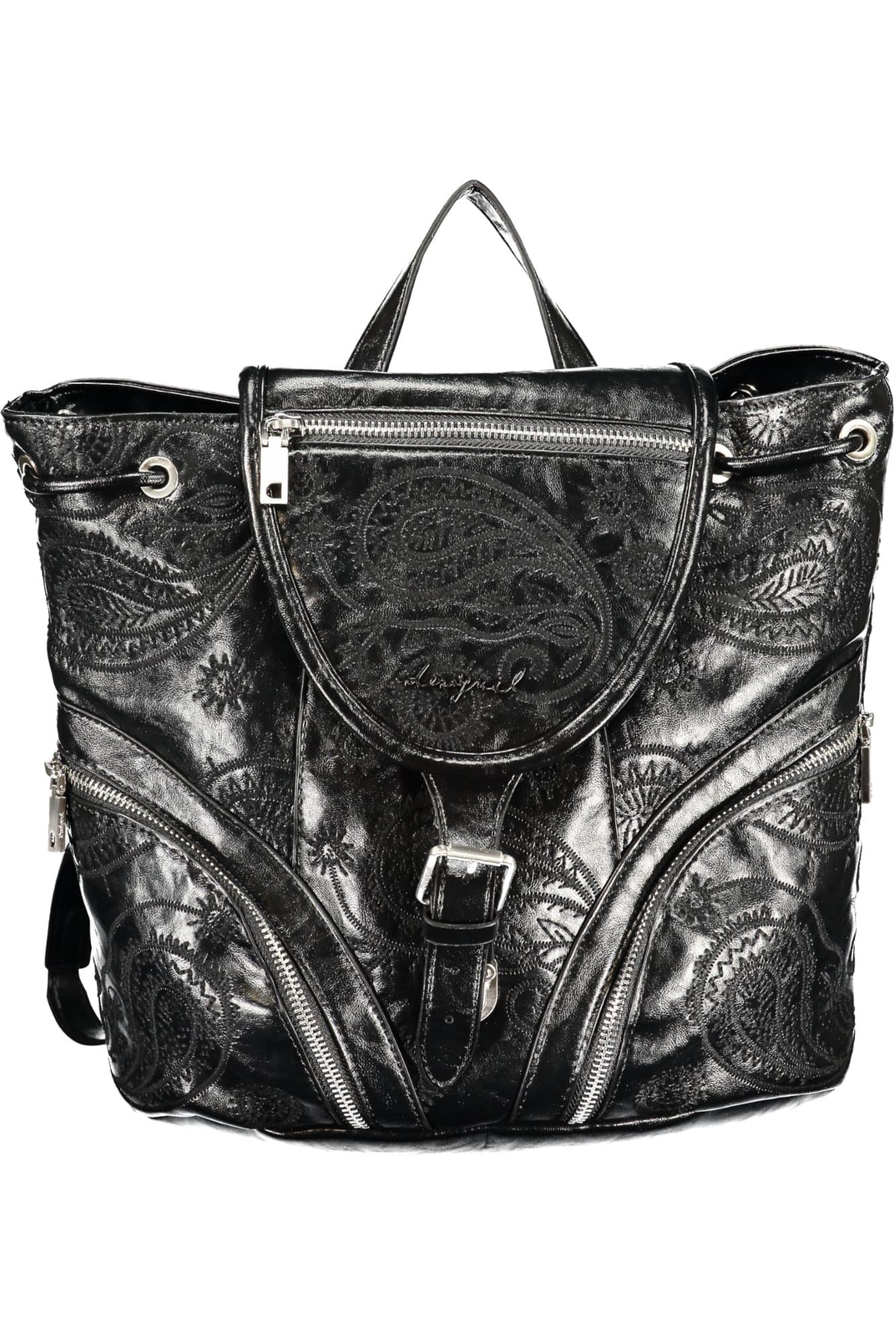 DESIGUAL Damen Rucksack in Schwarz