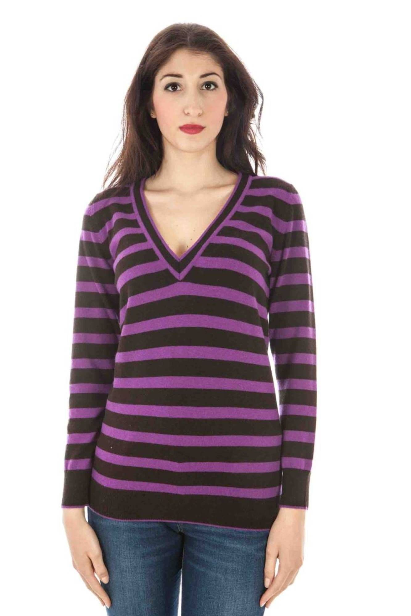 FRED PERRY Damen Pullover in Lila